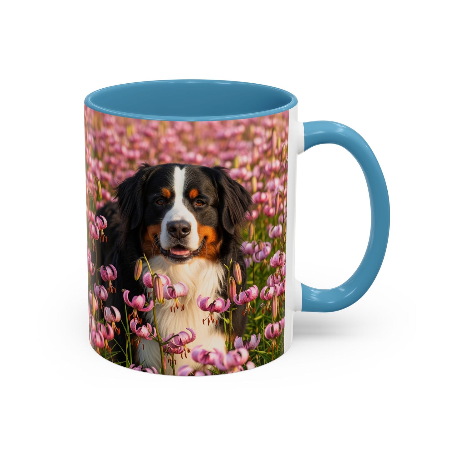 Bernese Mountain Dog Accent Coffee Mug - Perfect Gift for Dog Lovers