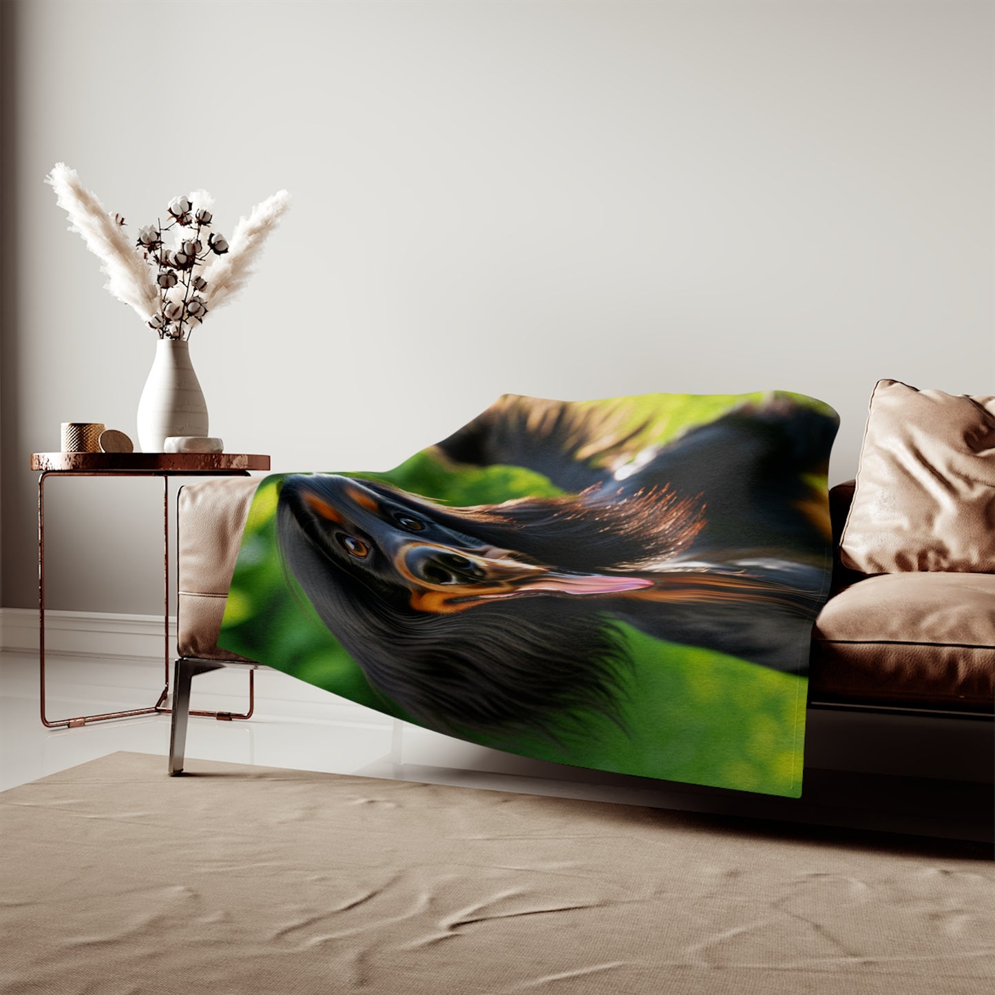 Gordon Setter Sweatshirt Blanket
