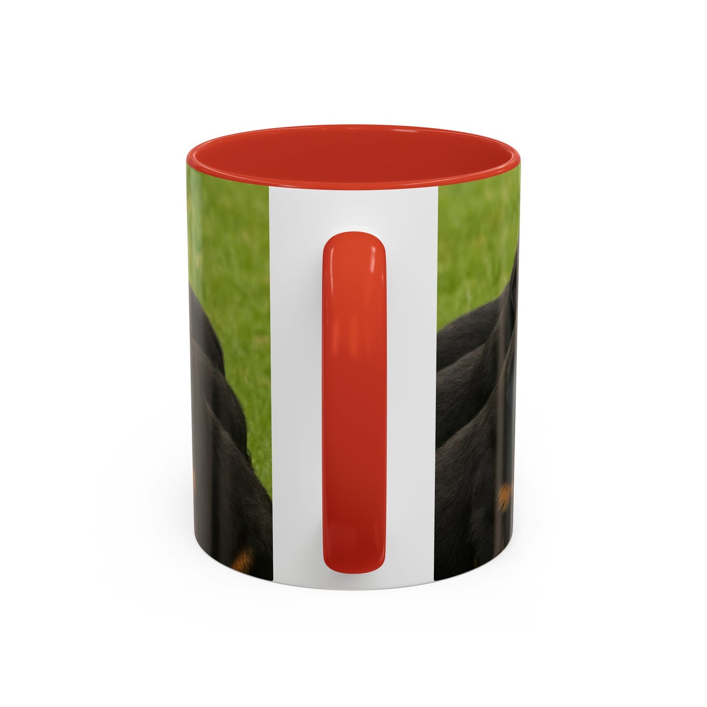 Rottweiler puppies Accent Coffee Mug - Perfect Gift for Dog Lovers
