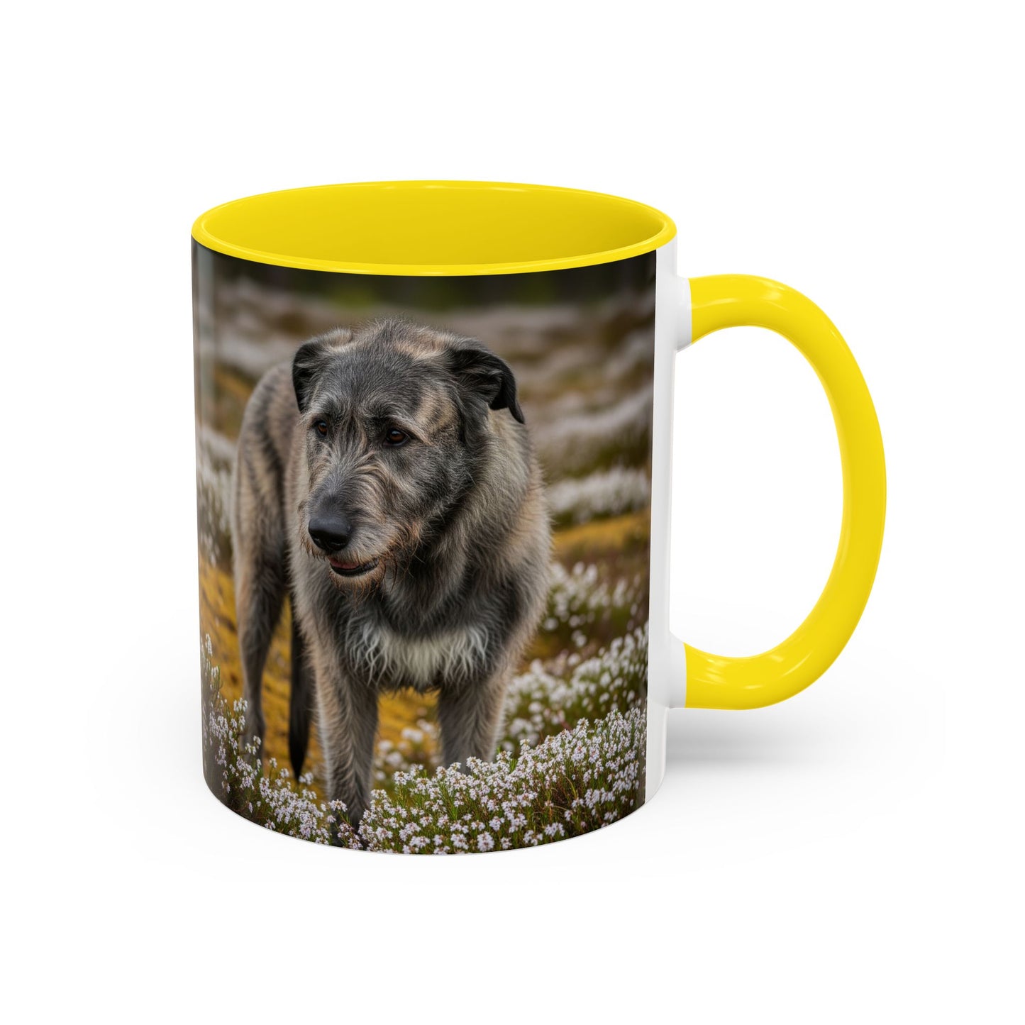 Irish Wolfhound Accent Coffee Mug - Perfect Gift for Dog Lovers