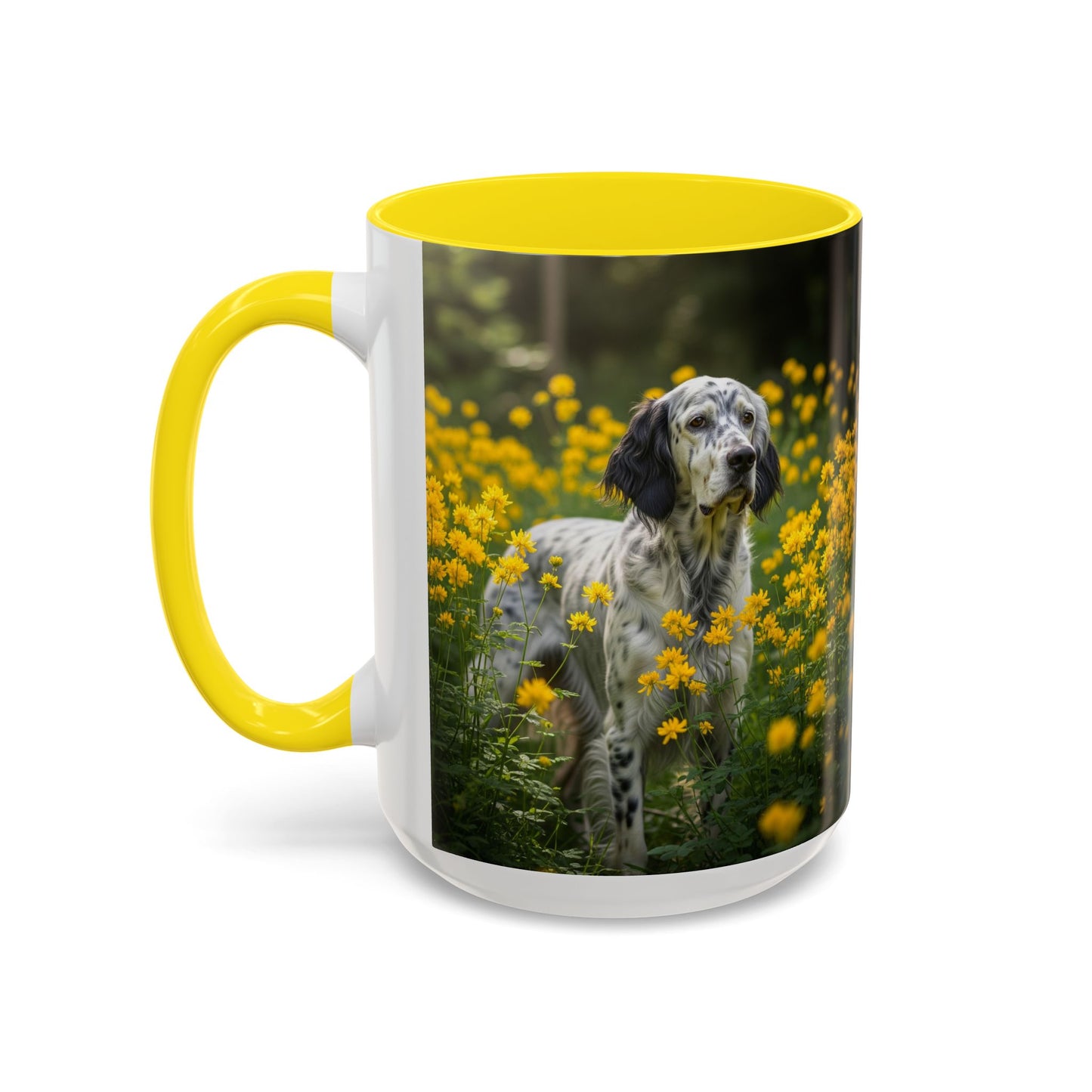 English Setter Accent Coffee Mug - Perfect Gift for Dog Lovers