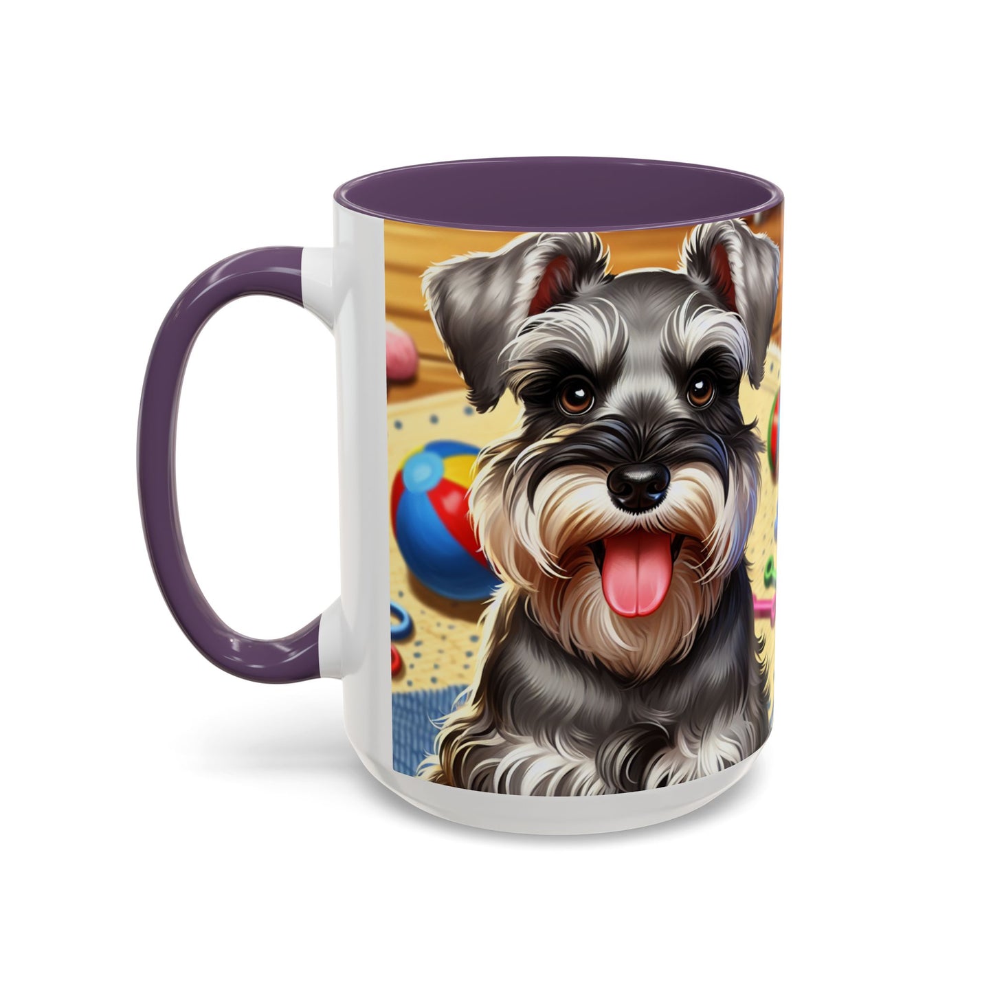 Miniature Schnauzer Accent Coffee Mug - Perfect Gift for Dog Lovers