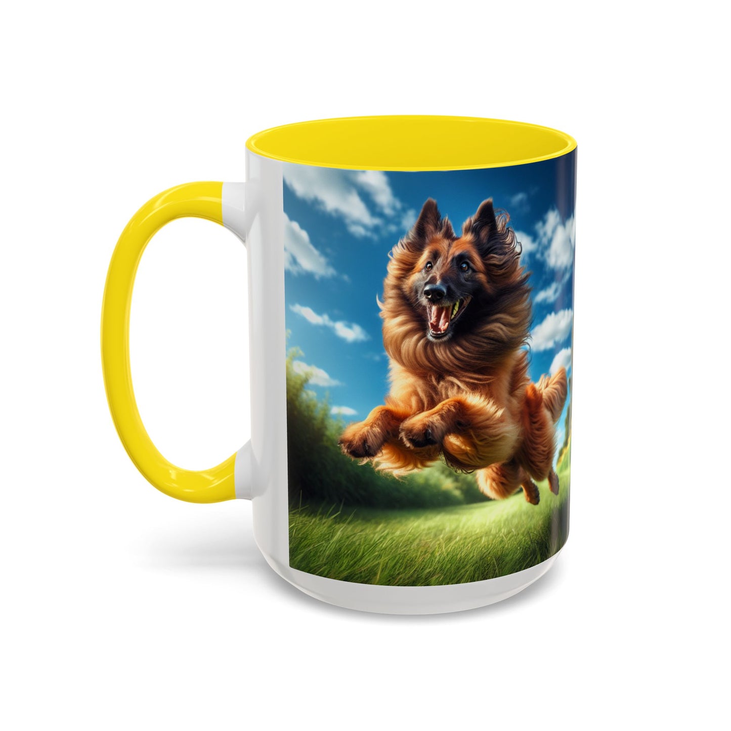 Belgian Shepherd Dog Laekenois Accent Coffee Mug - Perfect Gift for Dog Lovers