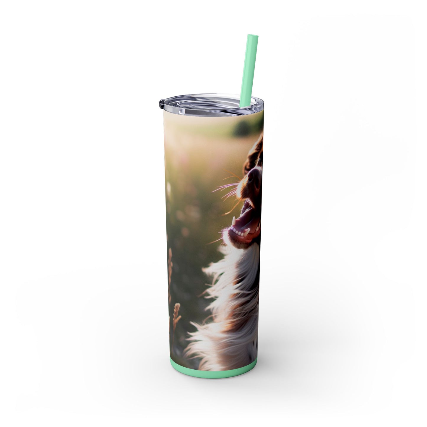 Small Munsterlander Tumbler with Straw, 20oz