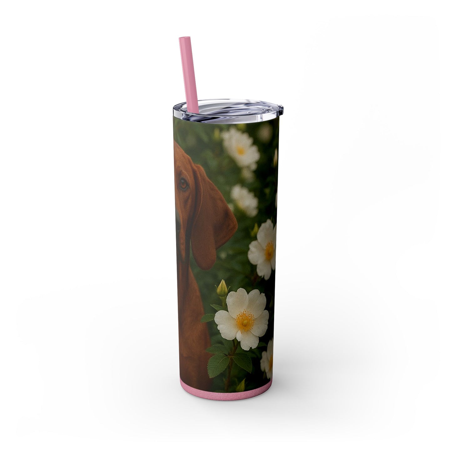 Redbone Coonhound Tumbler with Straw, 20oz