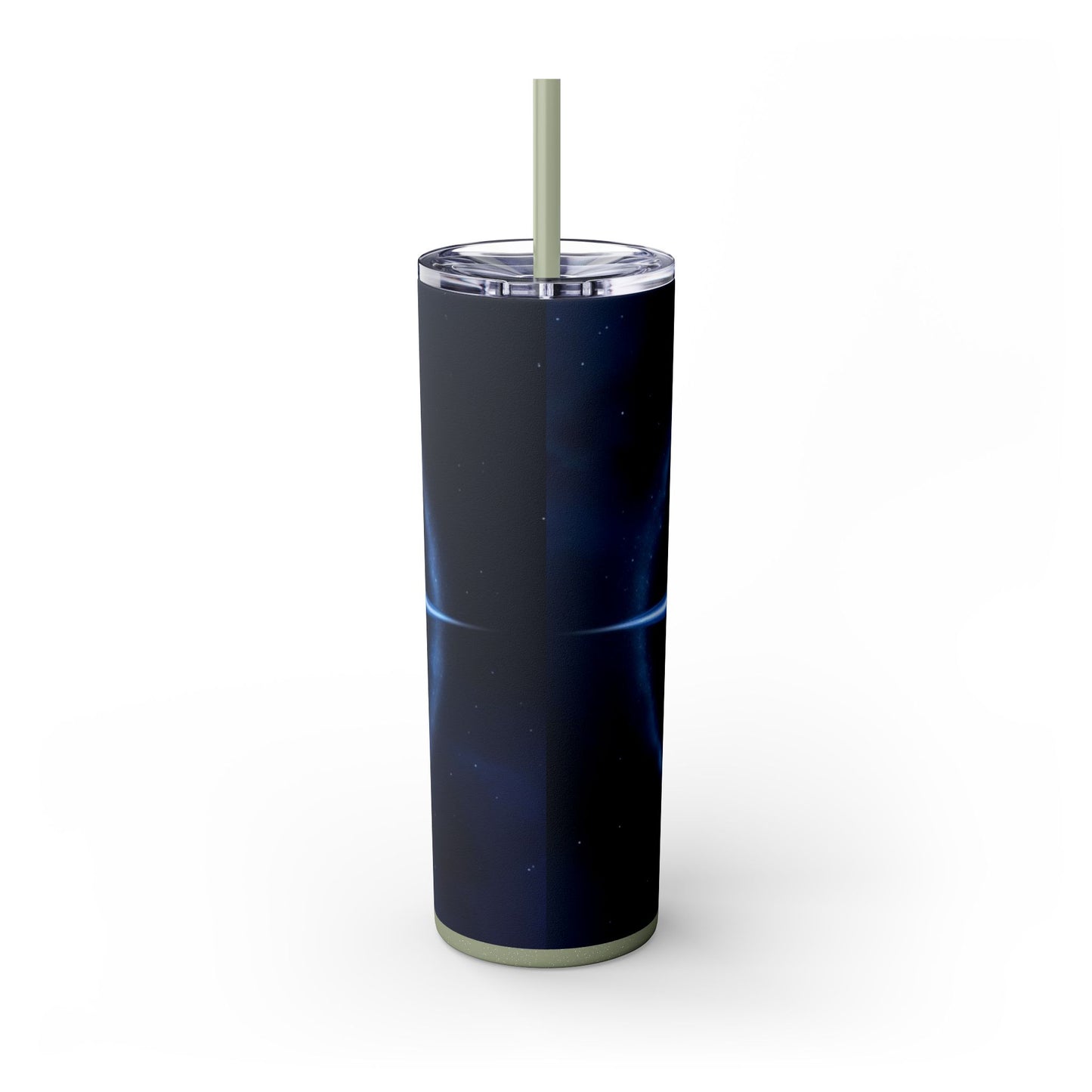 North Star Skinny Tumbler with Straw, 20oz