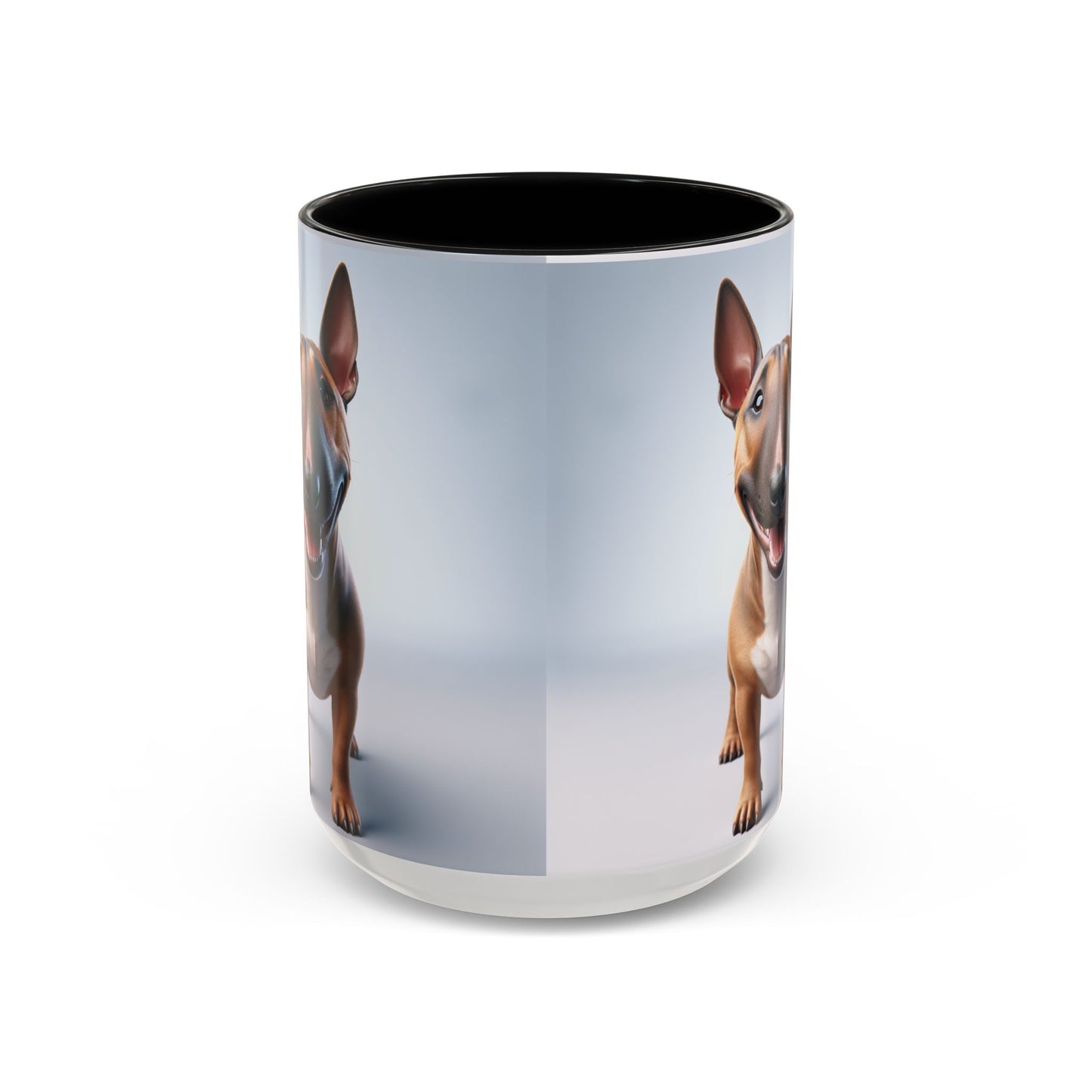 Miniature Bull Terrier Accent Coffee Mug - Perfect Gift for Dog Lovers