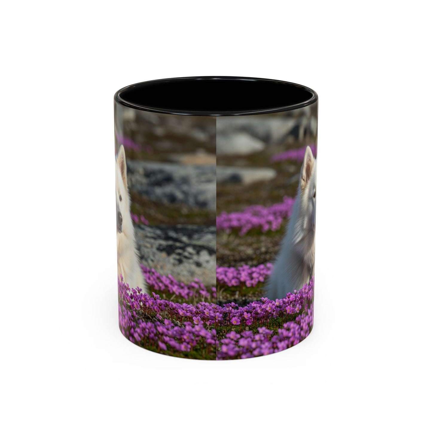 Canadian Eskimo Dog Accent Coffee Mug - Perfect Gift for Dog Lovers
