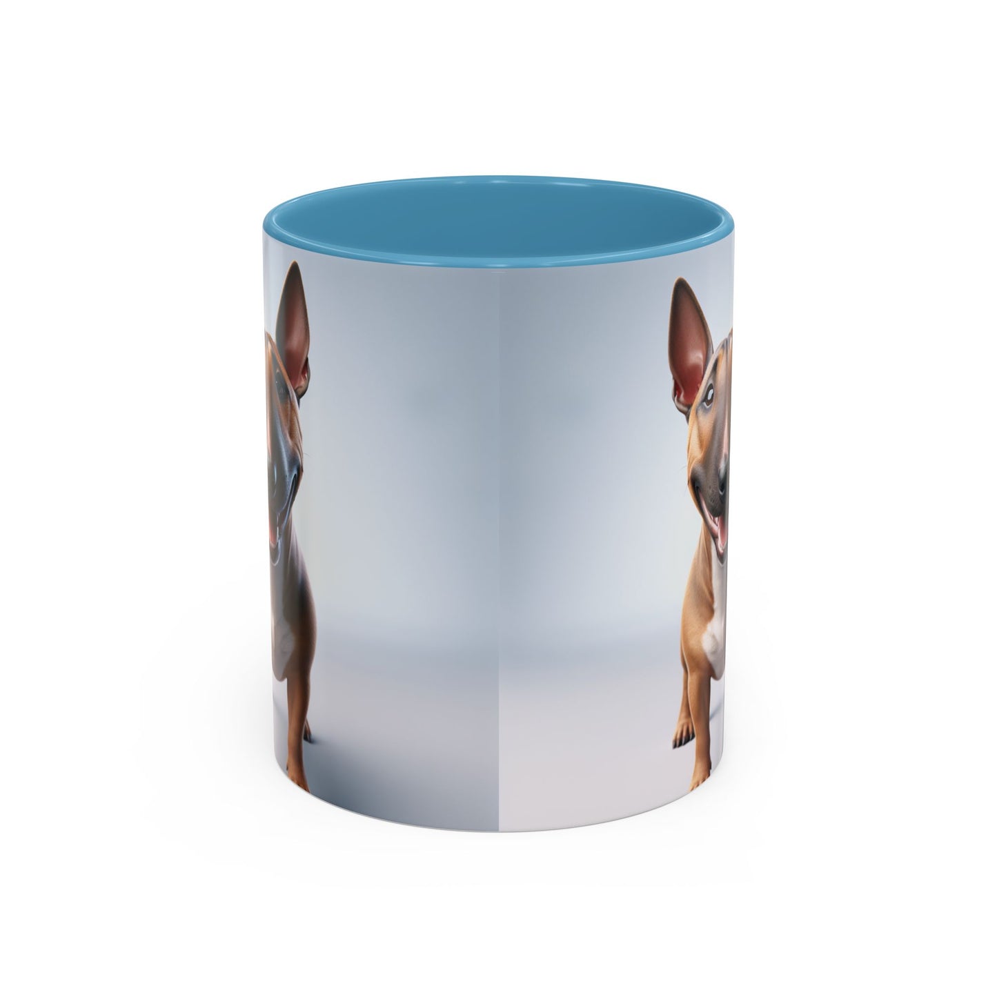 Miniature Bull Terrier Accent Coffee Mug - Perfect Gift for Dog Lovers
