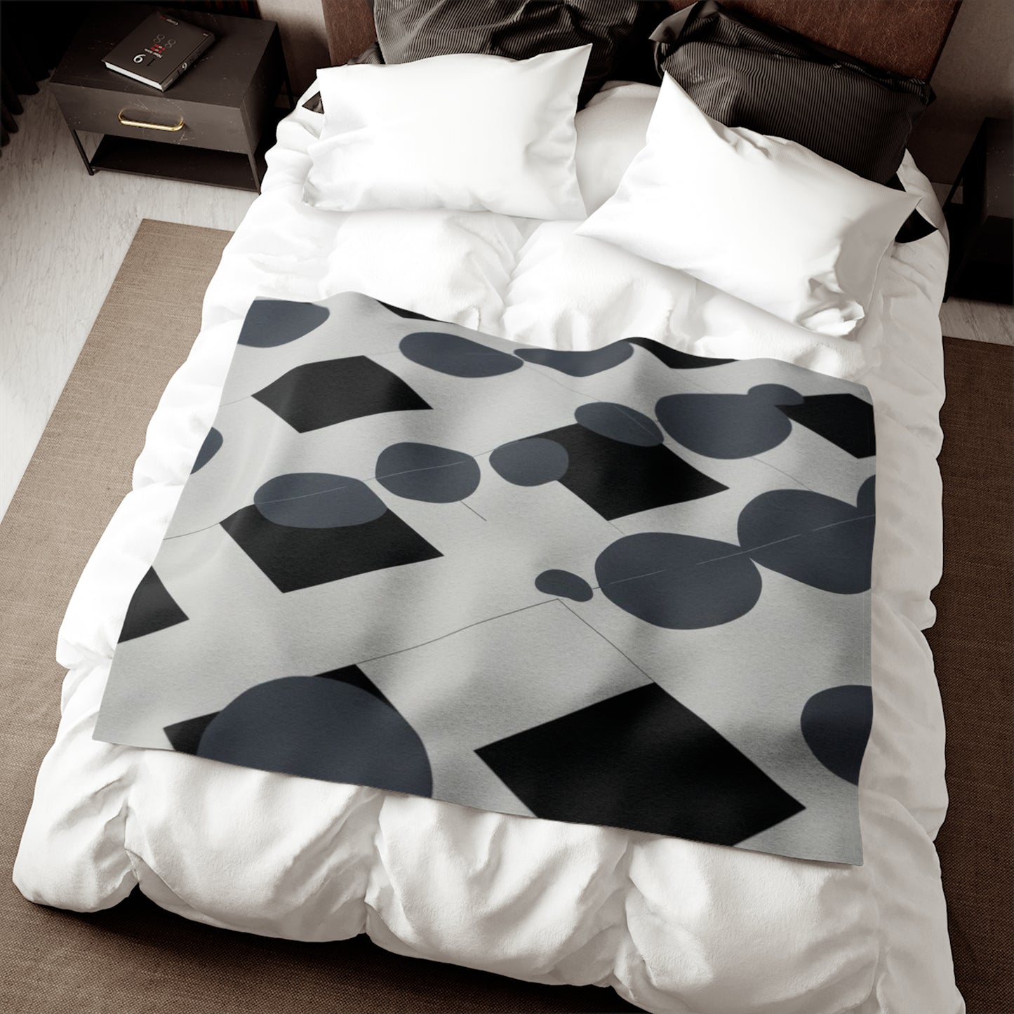 Optical Illusion Sweatshirt Blanket