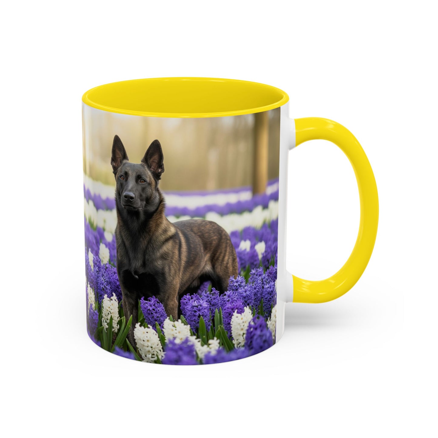 Dutch Shepherd Dog Accent Coffee Mug - Perfect Gift for Dog Lovers
