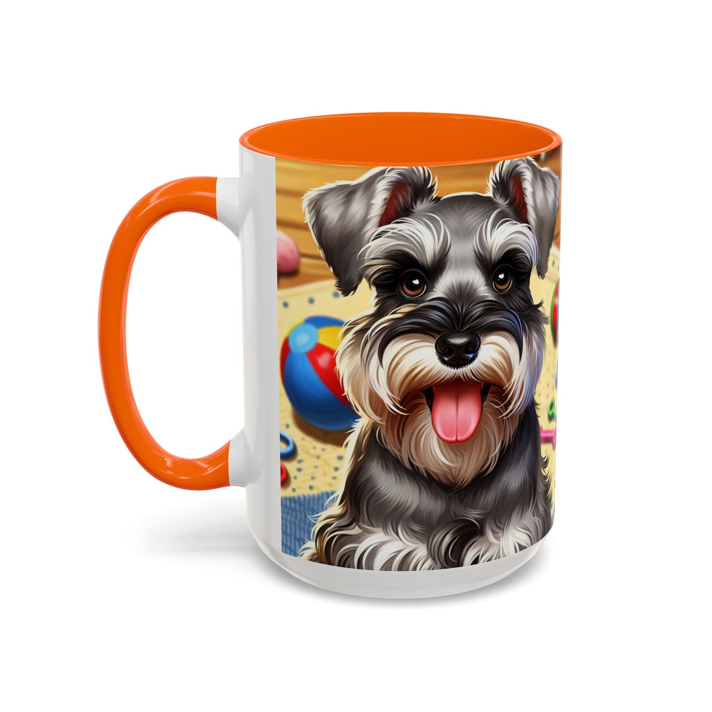 Miniature Schnauzer Accent Coffee Mug - Perfect Gift for Dog Lovers