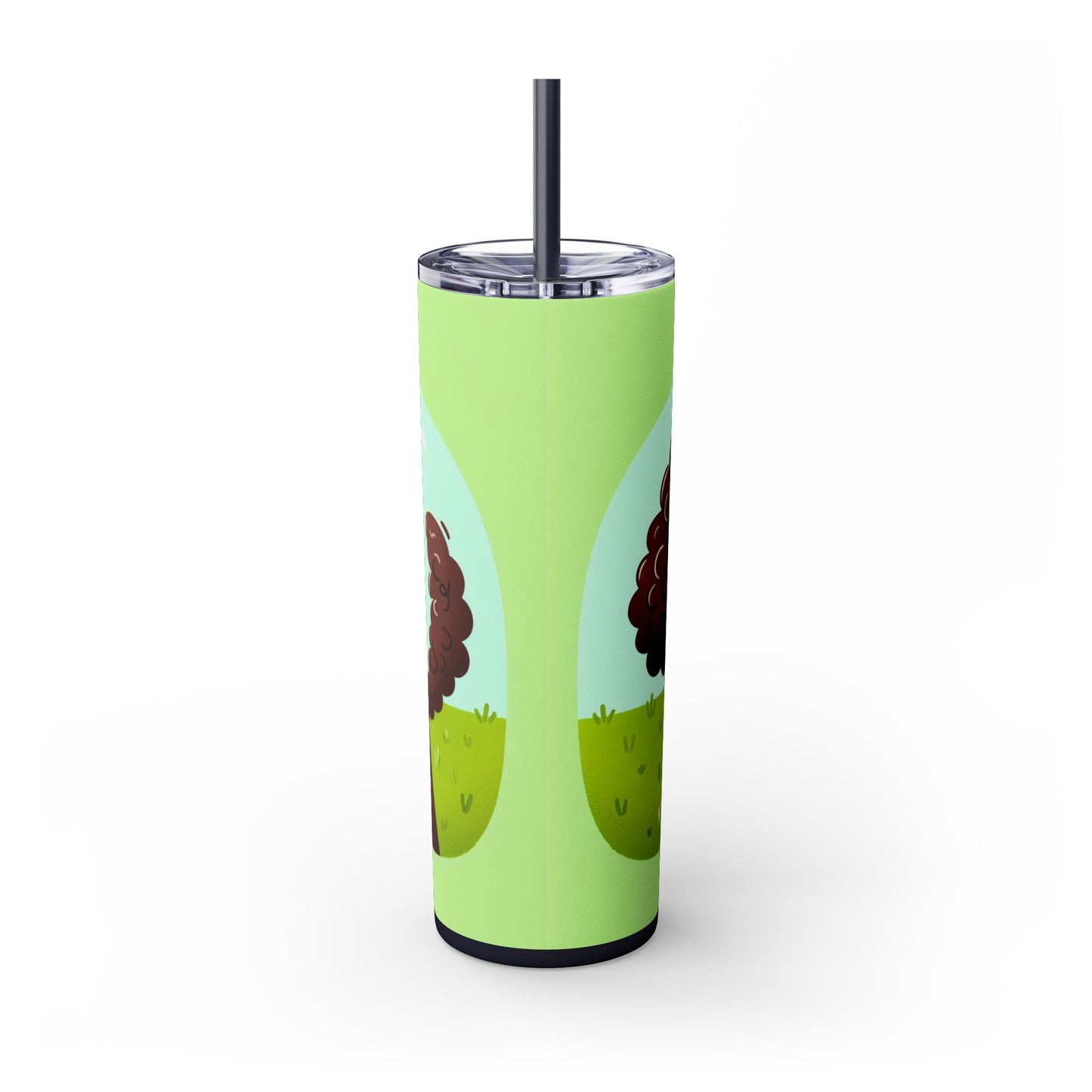 Irish Water Spaniel Tumbler with Straw, 20oz