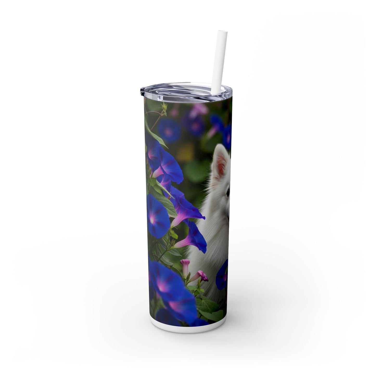 Japanese Spitz Tumbler with Straw, 20oz