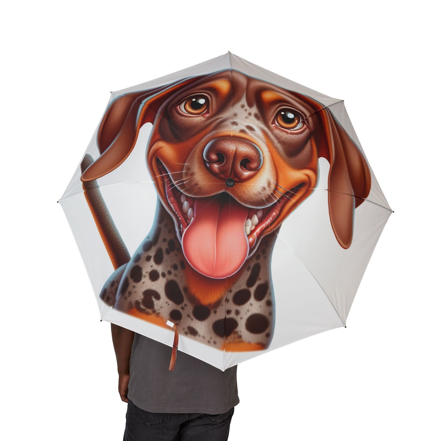 Braque du Bourbonnais Semi-Automatic Foldable Umbrella