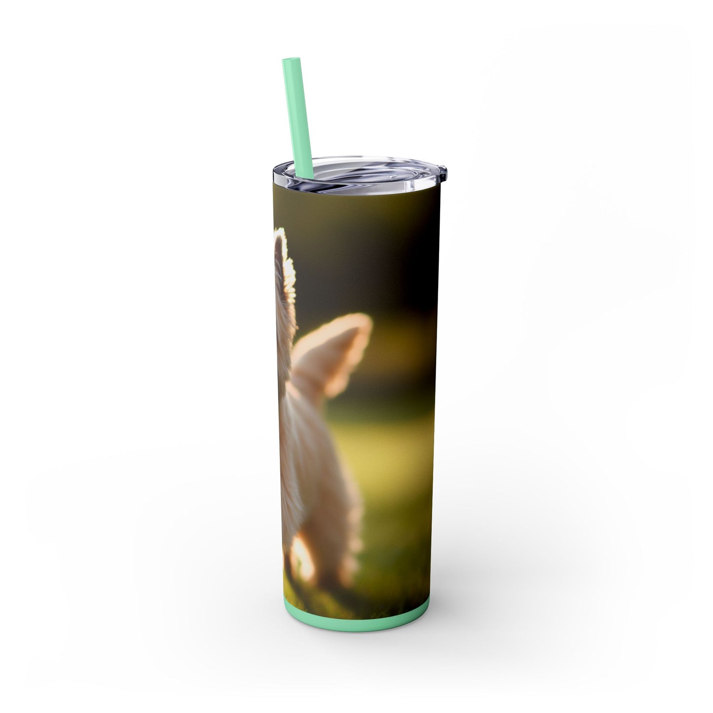 Cairn Terrier Tumbler with Straw, 20oz