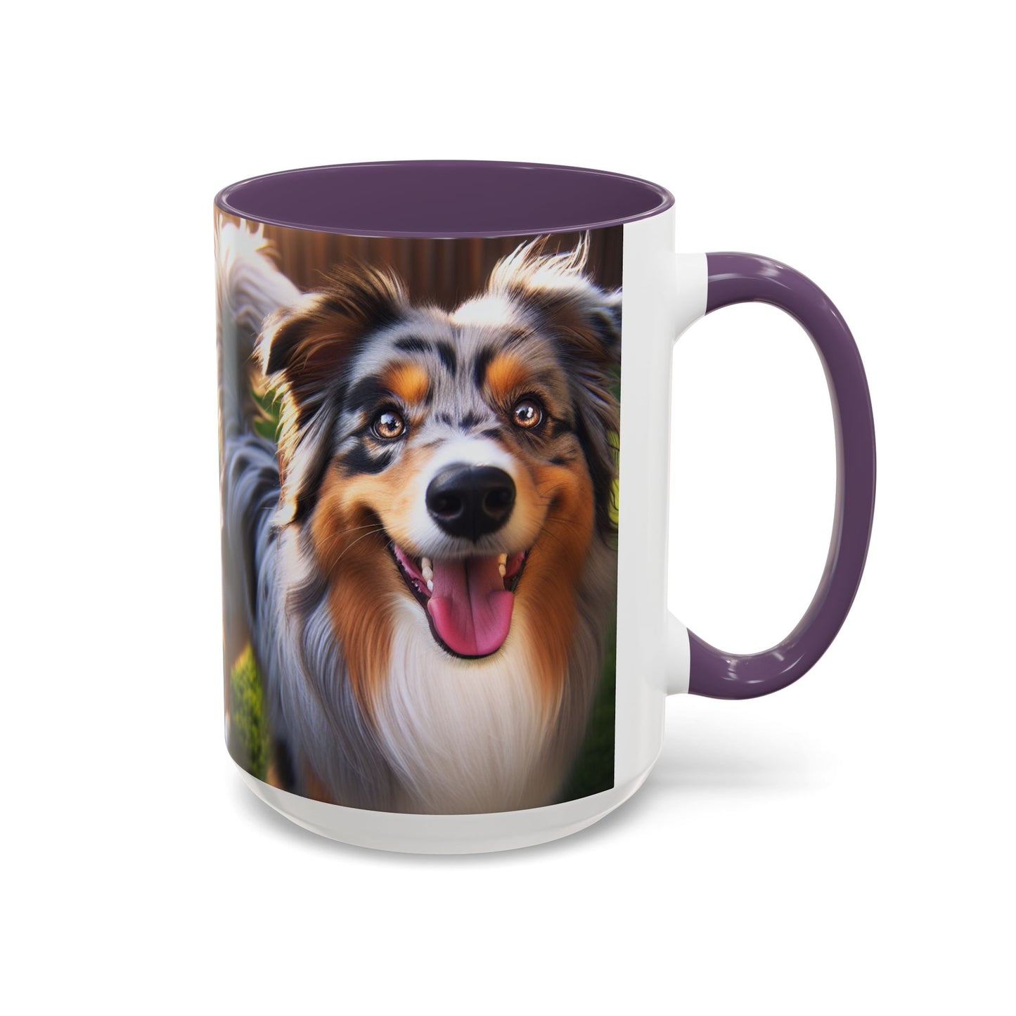 Australian Shepherd Accent Coffee Mug - Perfect Gift for Dog Lovers