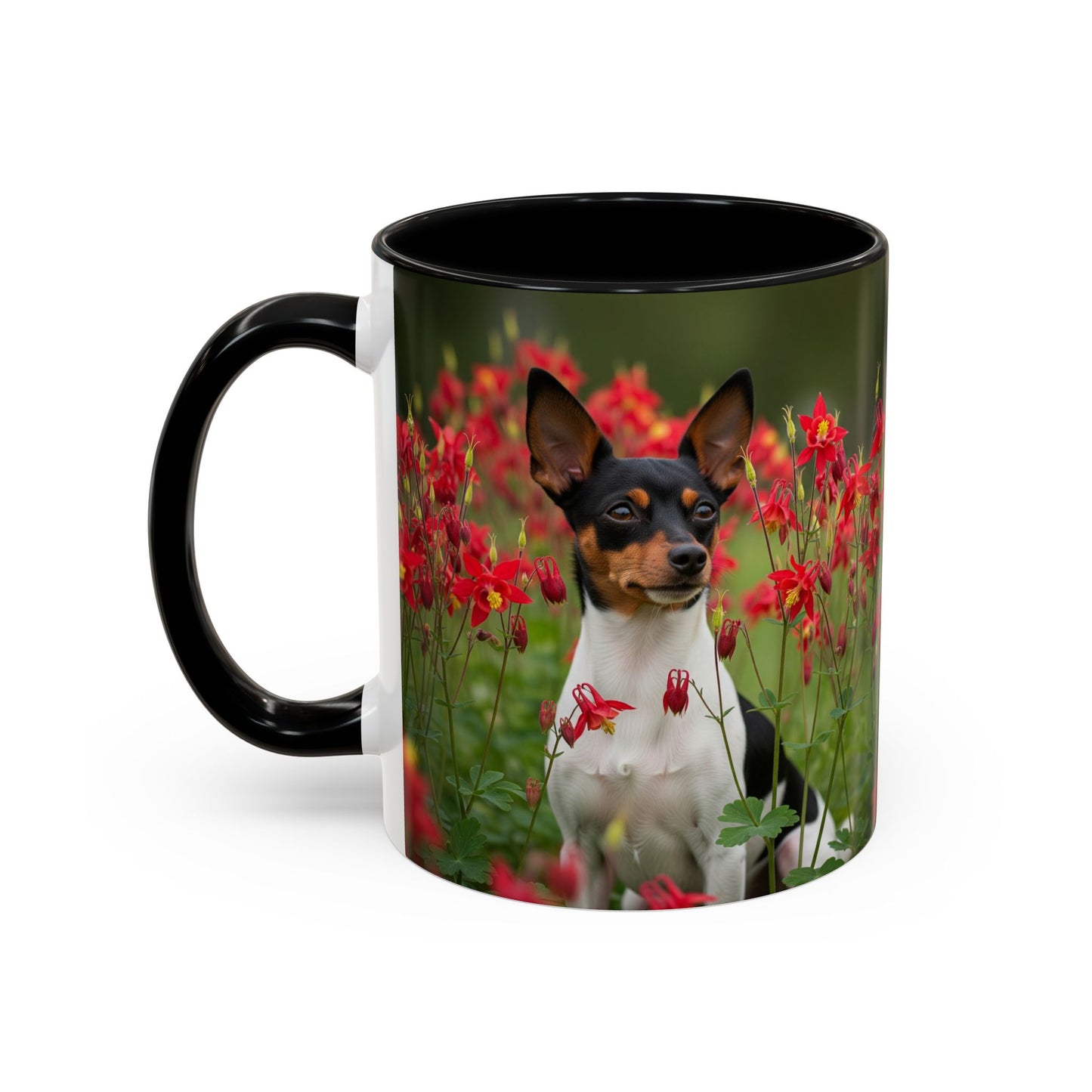 Toy Fox Terrier Accent Coffee Mug - Perfect Gift for Dog Lovers