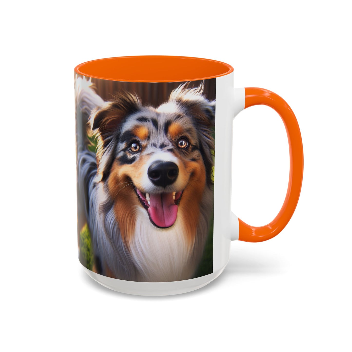 Australian Shepherd Accent Coffee Mug - Perfect Gift for Dog Lovers