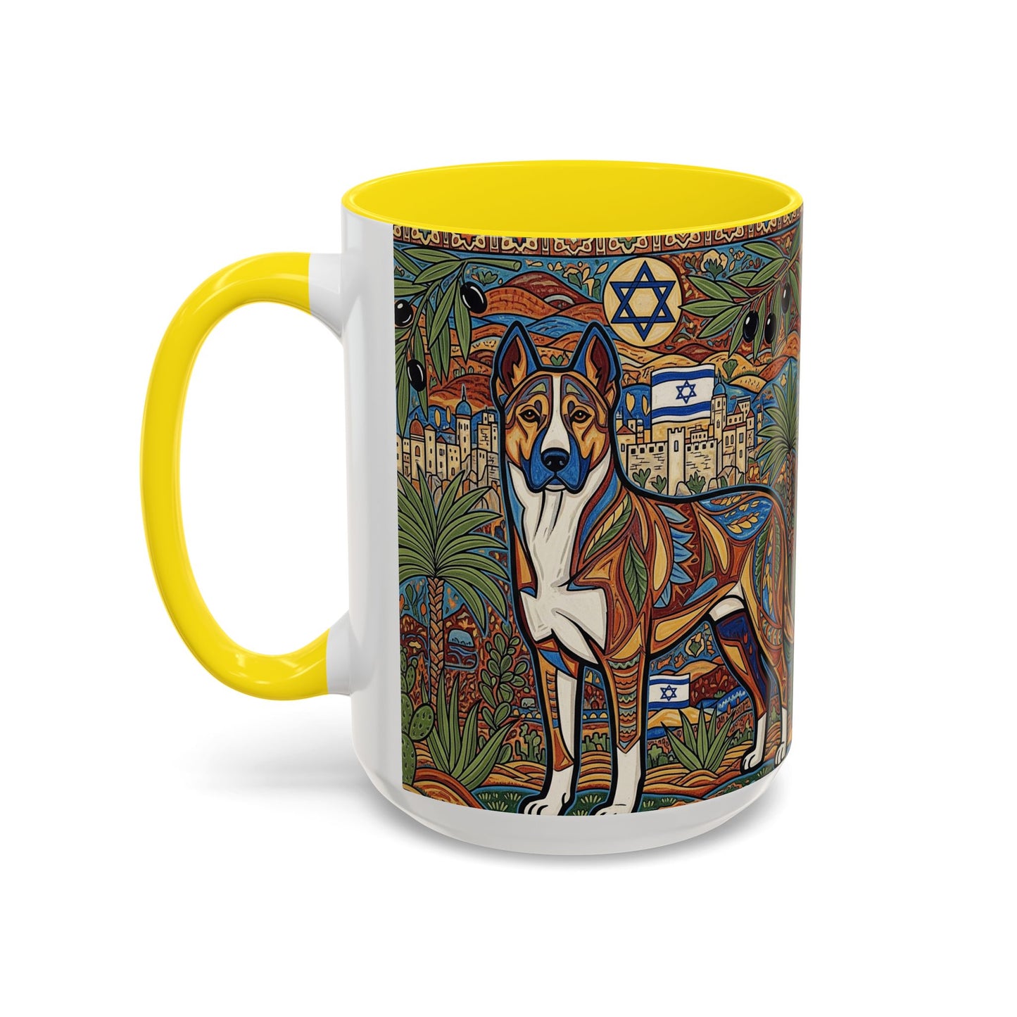 Canaan Dog Accent Coffee Mug - Perfect Gift for Dog Lovers
