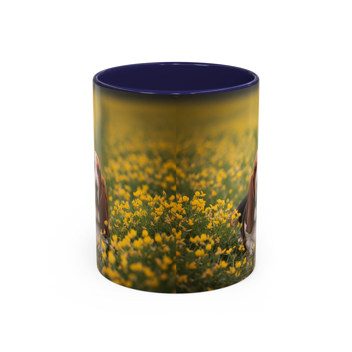 Basset Hound Accent Coffee Mug - Perfect Gift for Dog Lovers