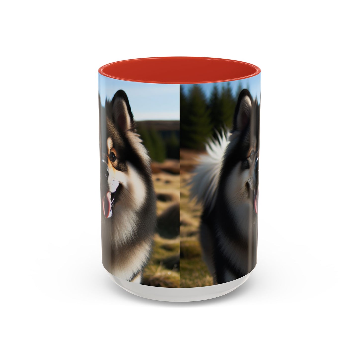 Norwegian Buhund Accent Coffee Mug - Perfect Gift for Dog Lovers