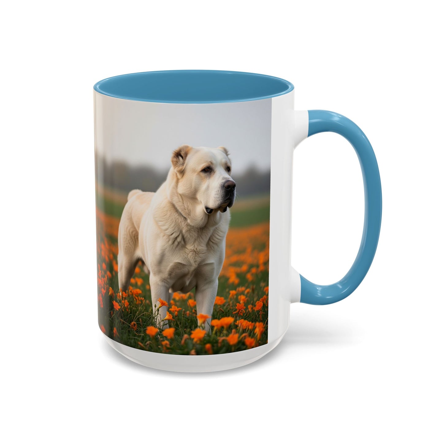 Central Asian Shepherd Dog Accent Coffee Mug - Perfect Gift for Dog Lovers