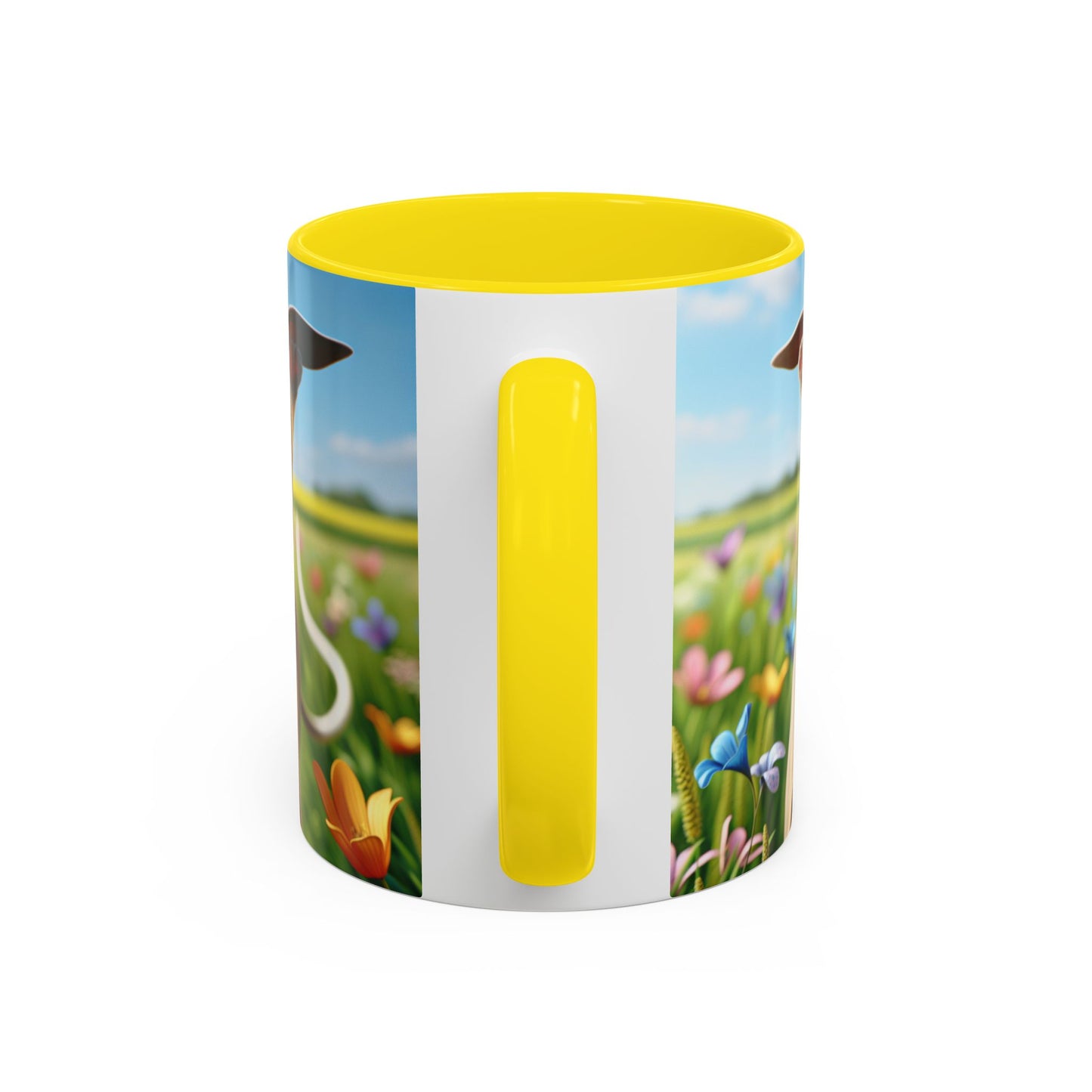 Whippet Accent Coffee Mug - Perfect Gift for Dog Lovers
