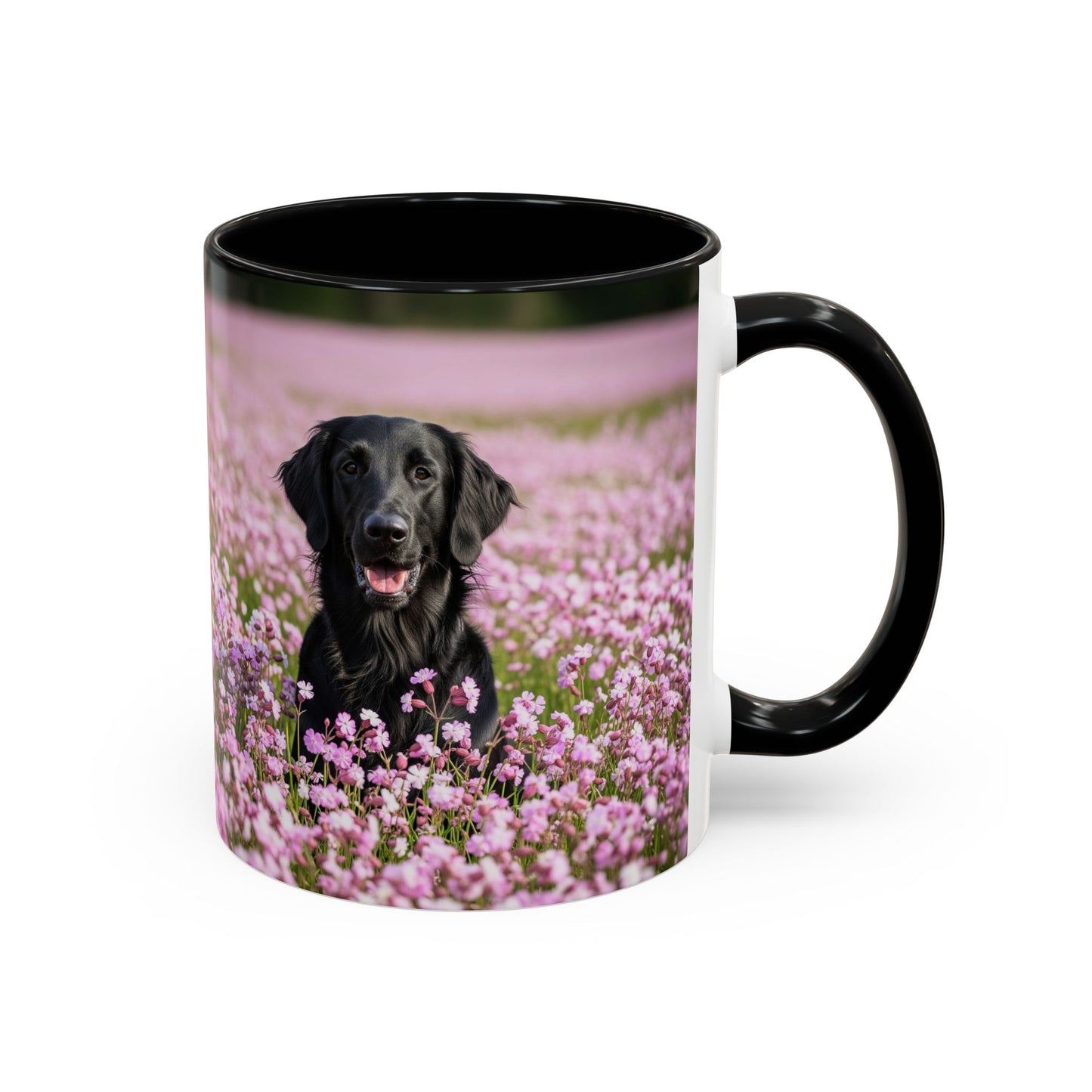 Flat Coated Retriever Accent Coffee Mug - Perfect Gift for Dog Lovers