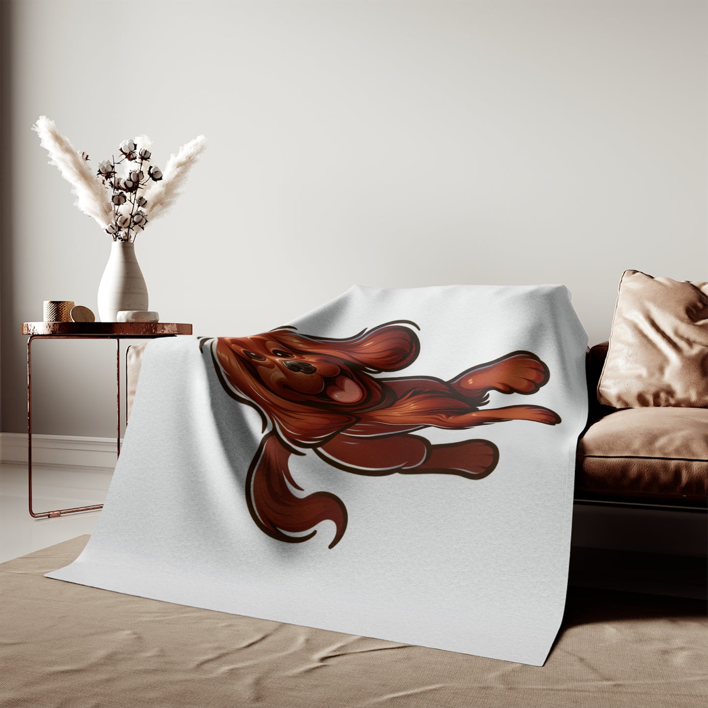 Sussex Spaniel Sweatshirt Blanket