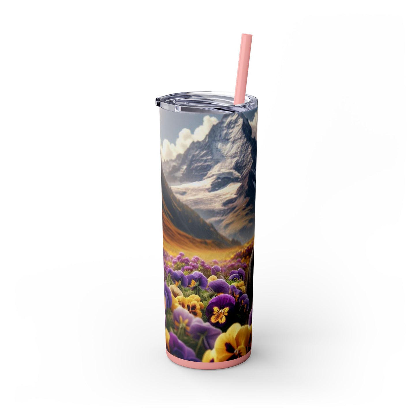 Greater Swiss Mountain Dog Tumbler with Straw, 20oz