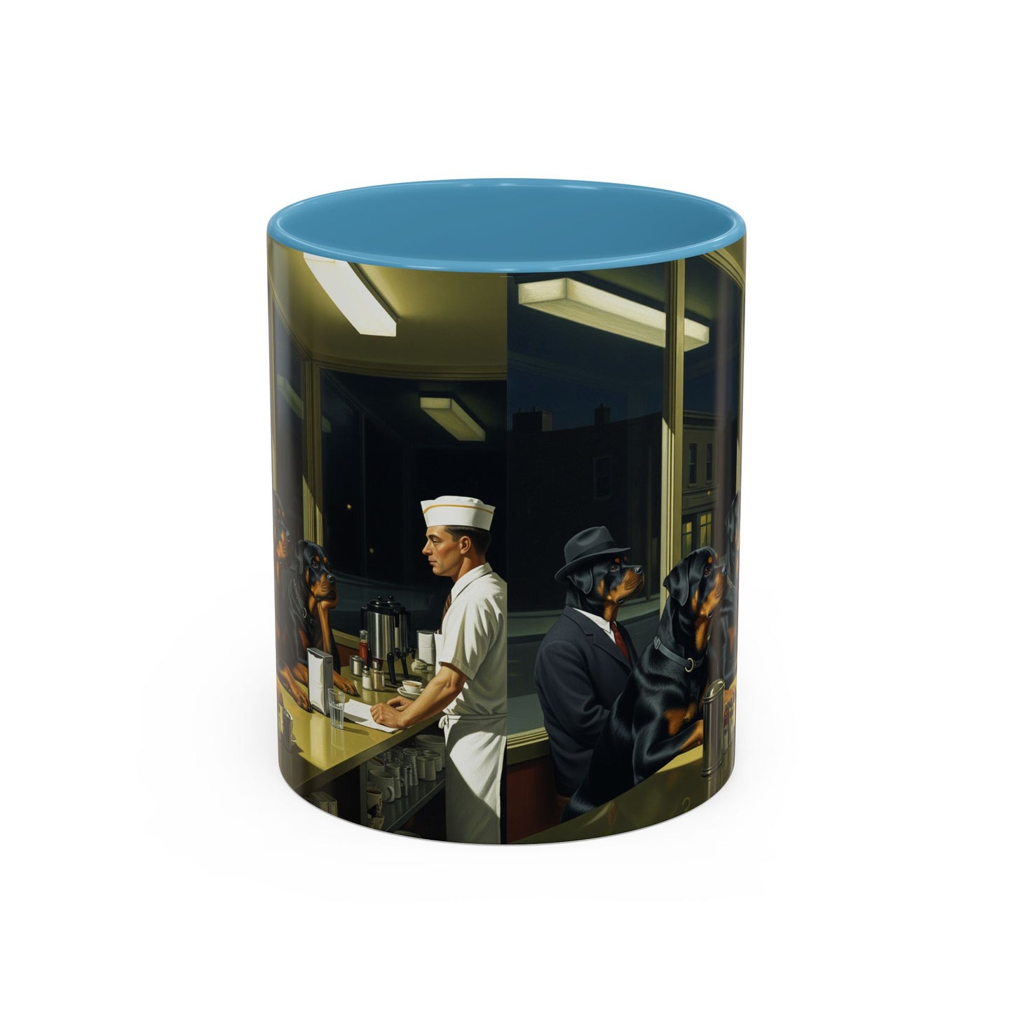 Rottweiler Accent Coffee Mug - Perfect Gift for Dog Lovers