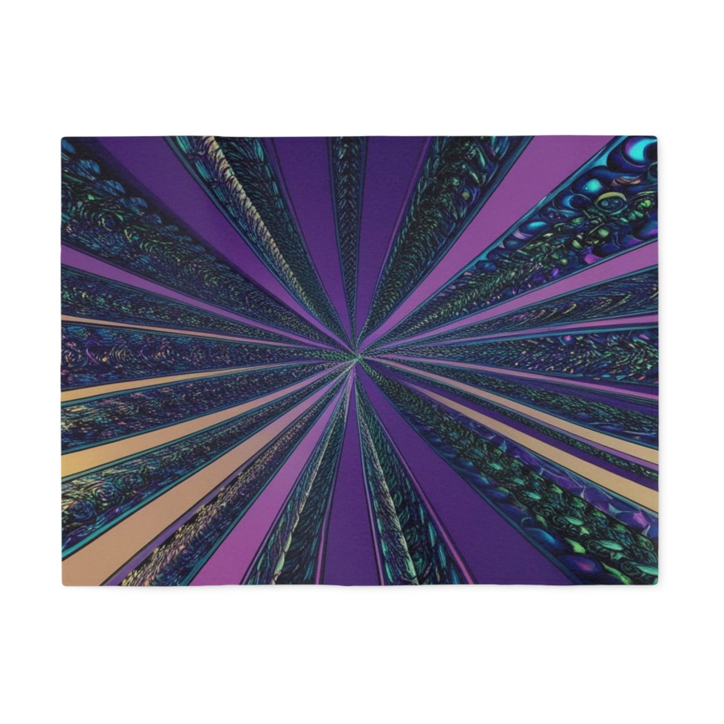 Optical Illusion Sweatshirt Blanket