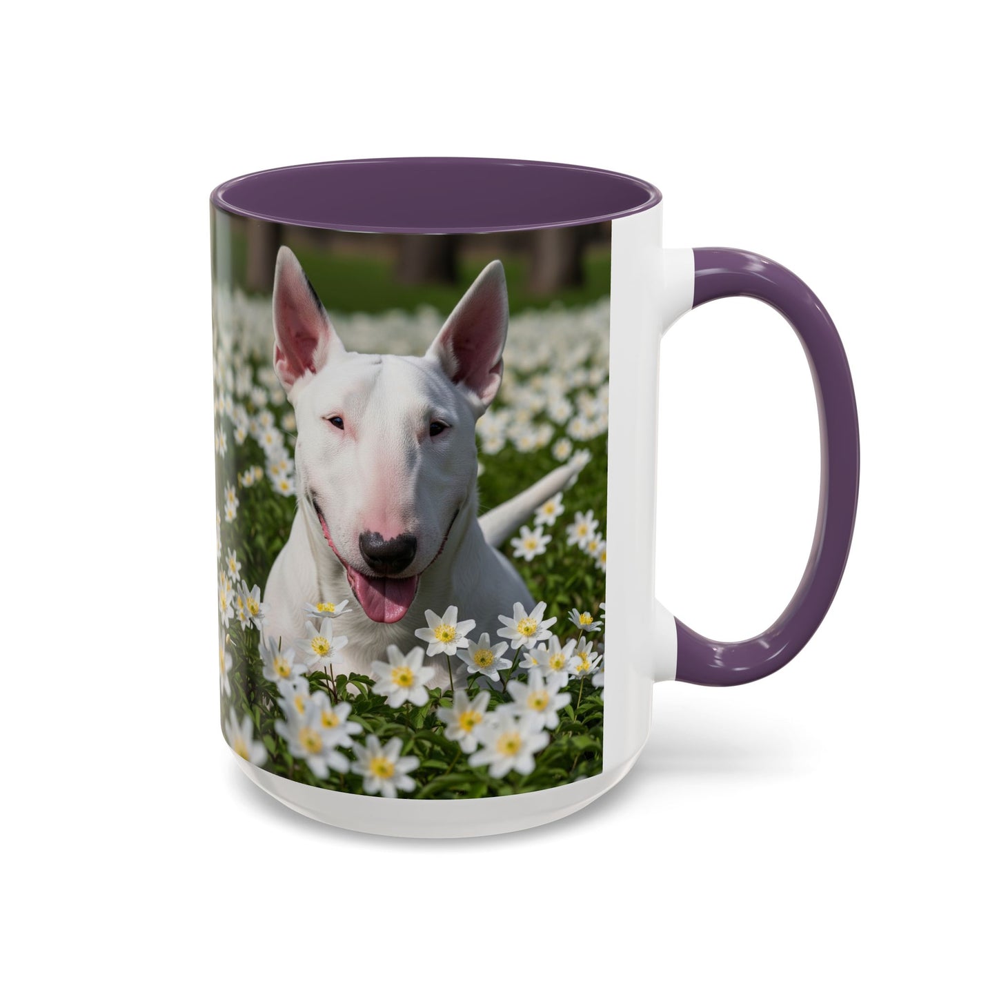 Bull Terrier Accent Coffee Mug - Perfect Gift for Dog Lovers