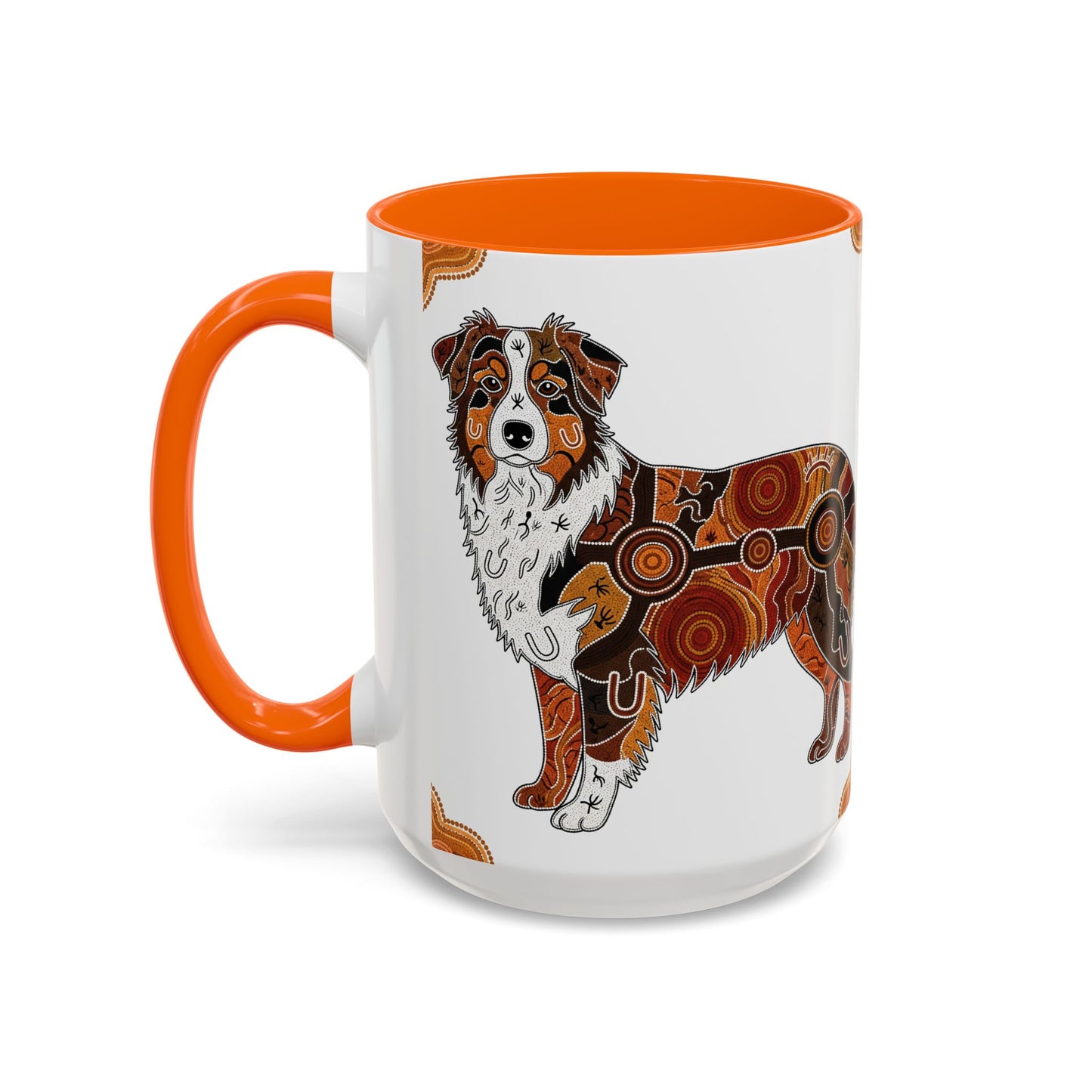 Australian Shepherd Accent Coffee Mug - Perfect Gift for Dog Lovers