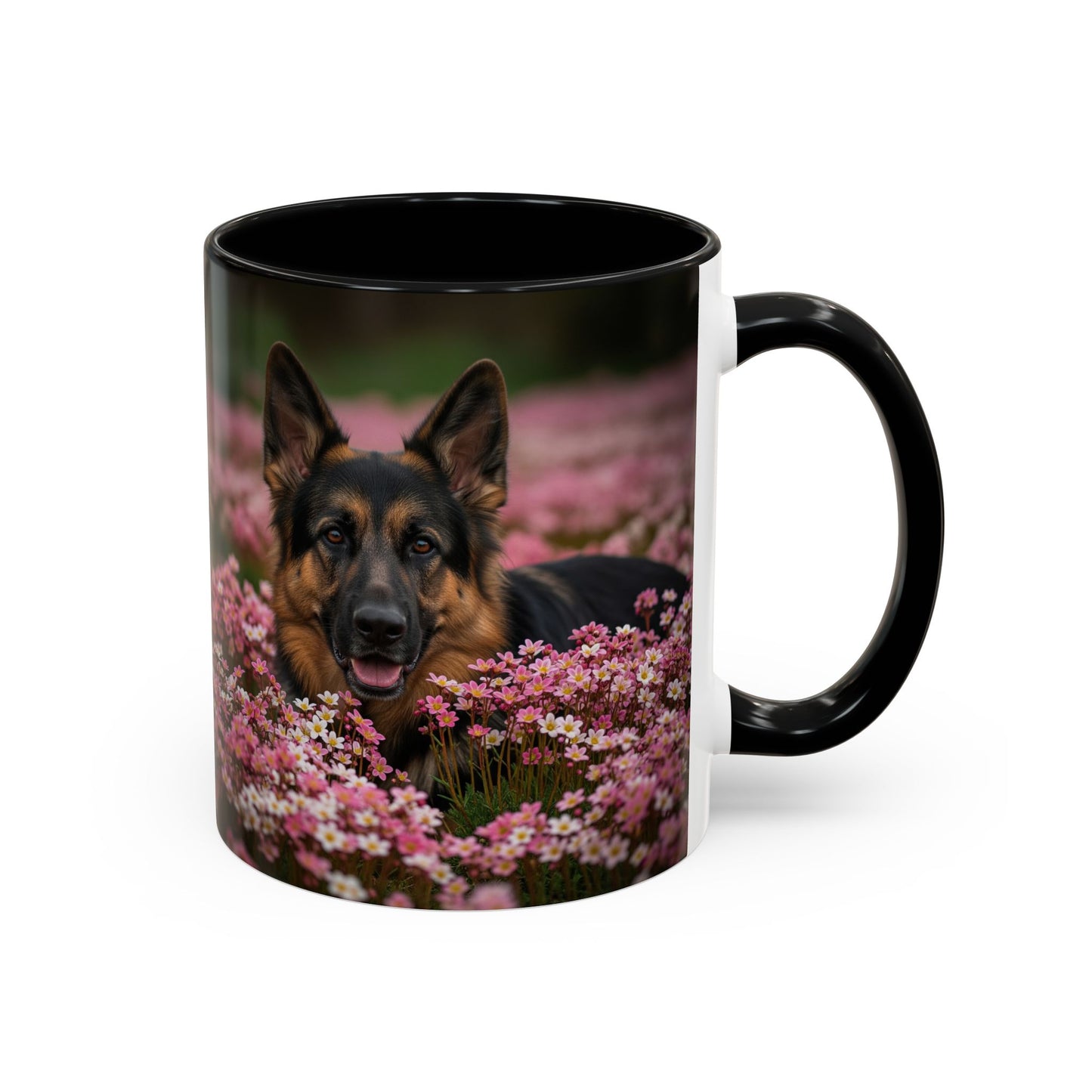 German Shepherd Accent Coffee Mug - Perfect Gift for Dog Lovers