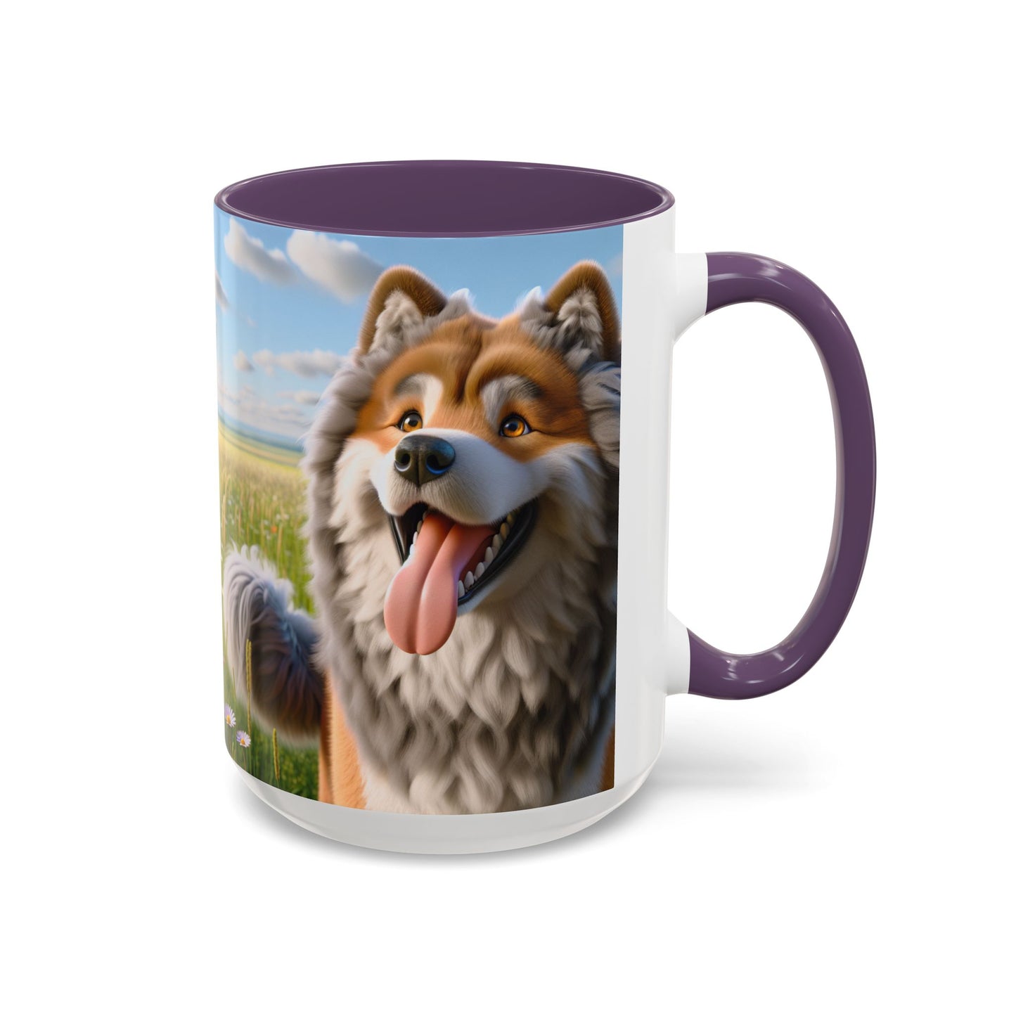 Hokkaido Accent Coffee Mug - Perfect Gift for Dog Lovers