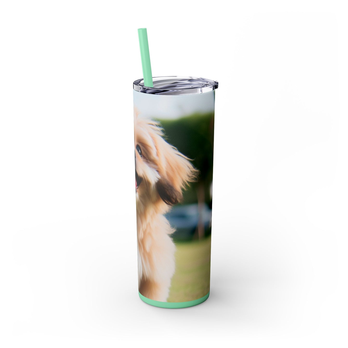Pekapoo Tumbler with Straw, 20oz