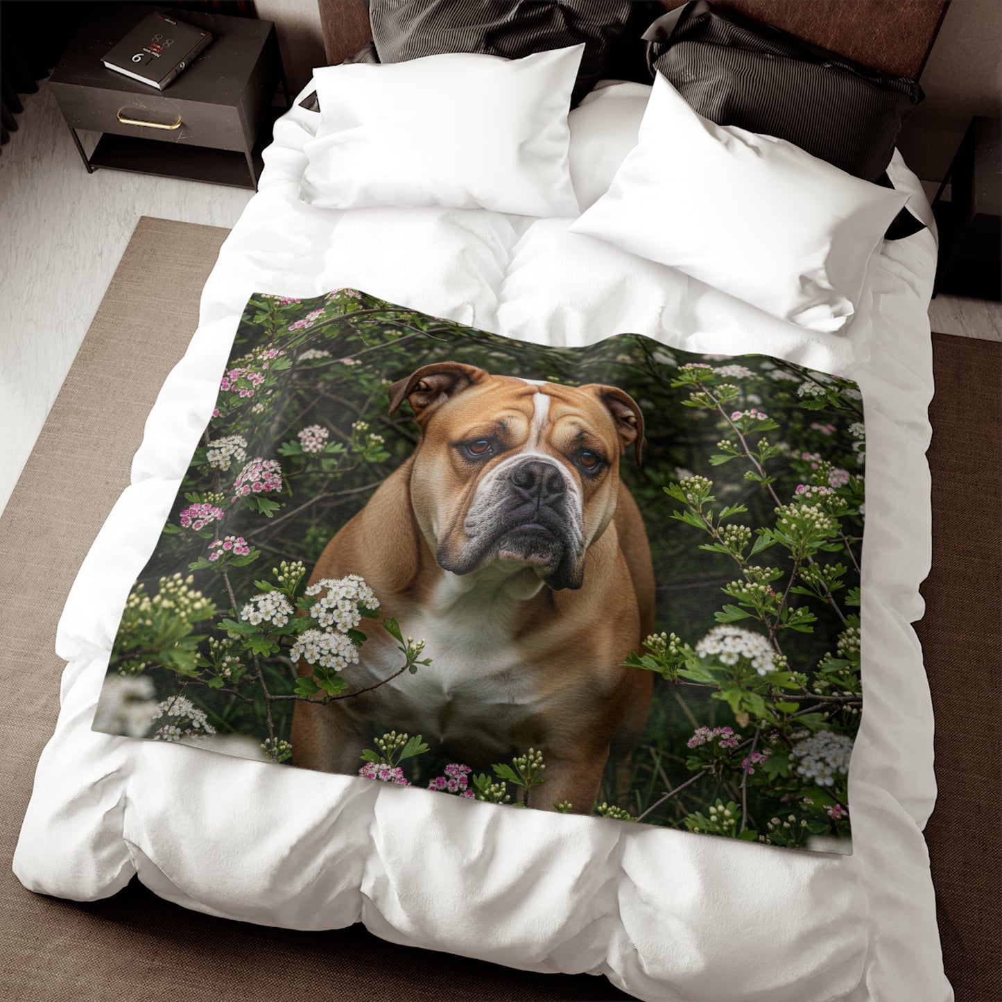 Olde English Bulldogge Sweatshirt Blanket