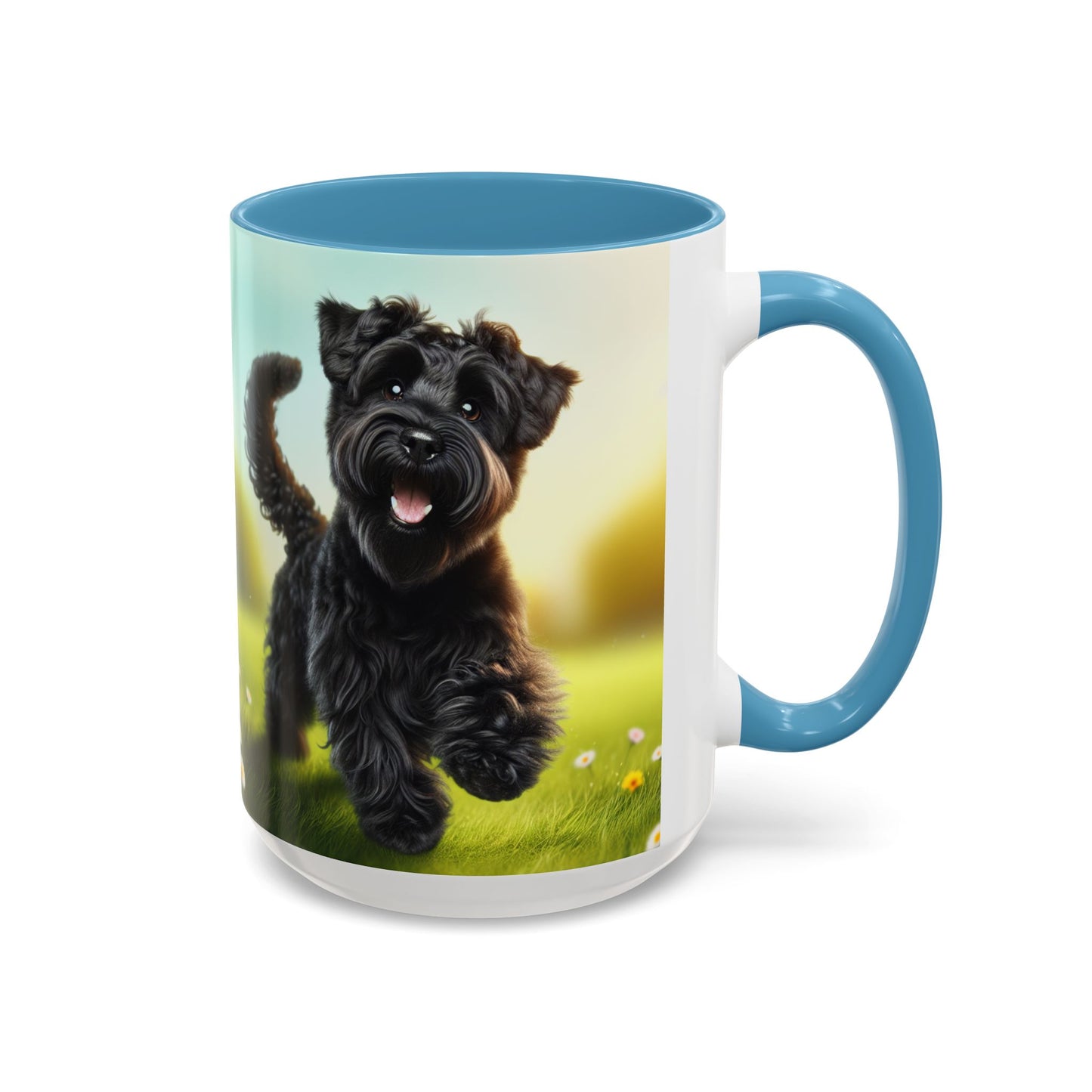 Russian Black Terrier Accent Coffee Mug - Perfect Gift for Dog Lovers