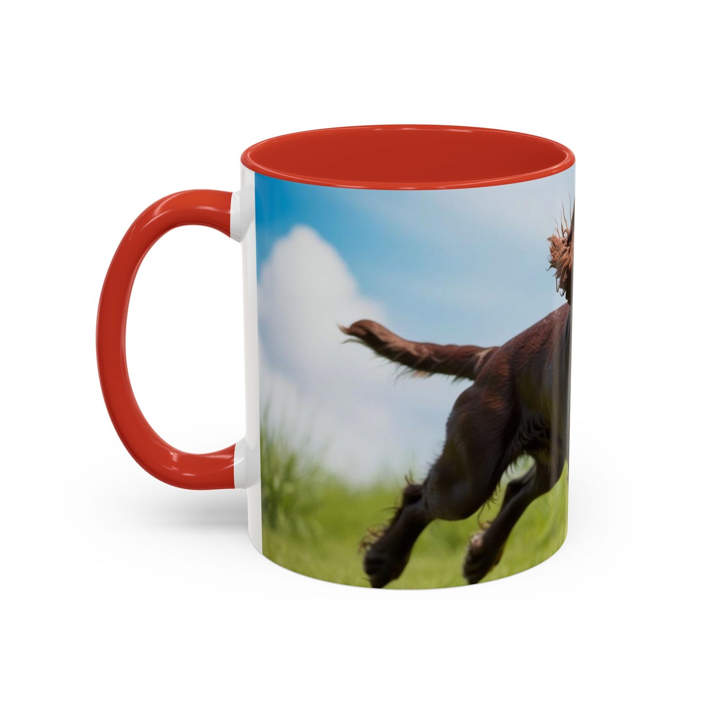Irish Water Spaniel Accent Coffee Mug - Perfect Gift for Dog Lovers