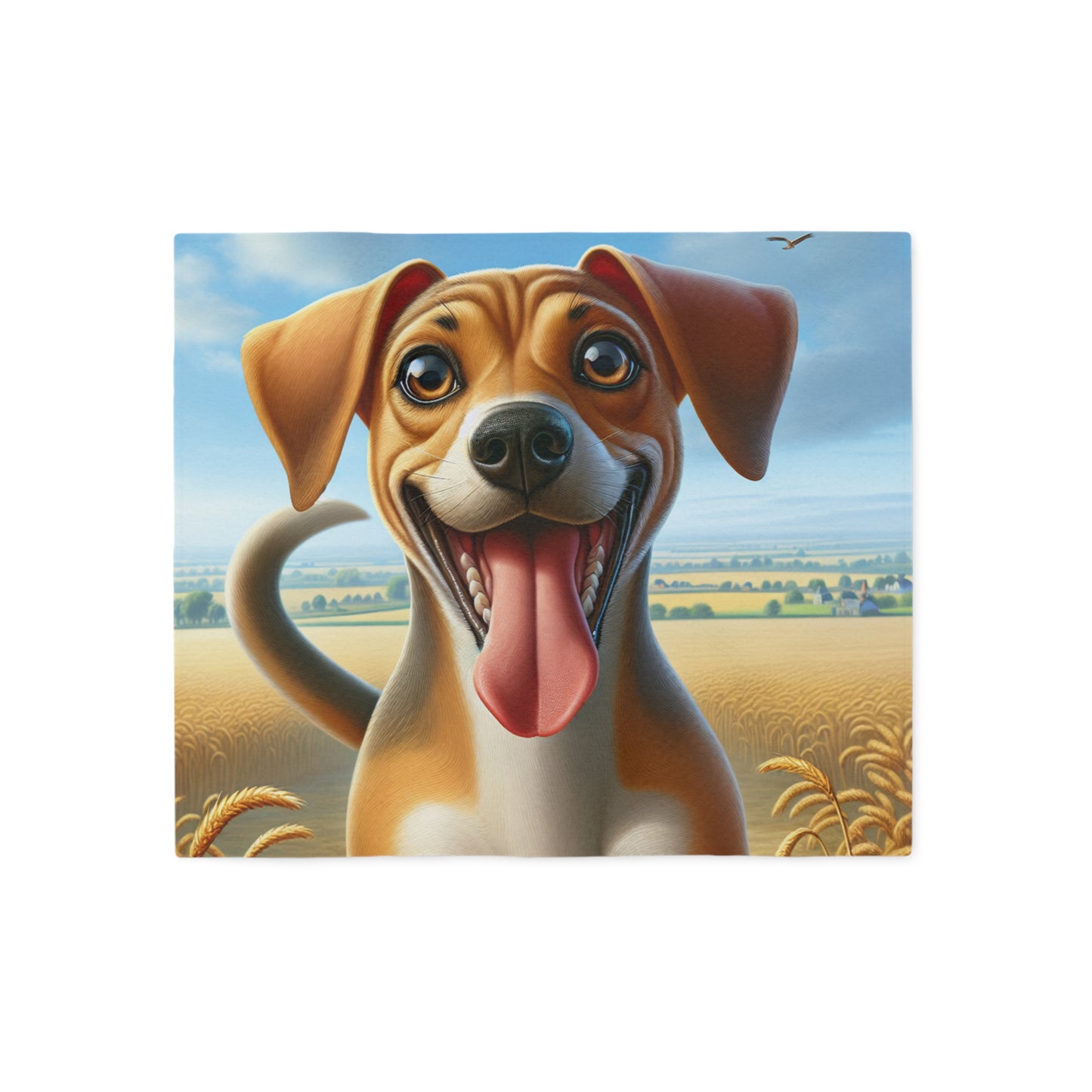 Banjara Hound Sweatshirt Blanket