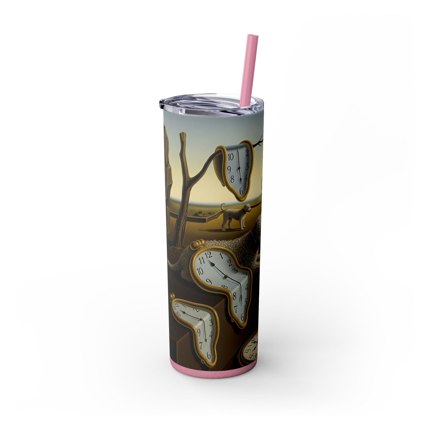 Spanish Water Dog Tumbler with Straw, 20oz