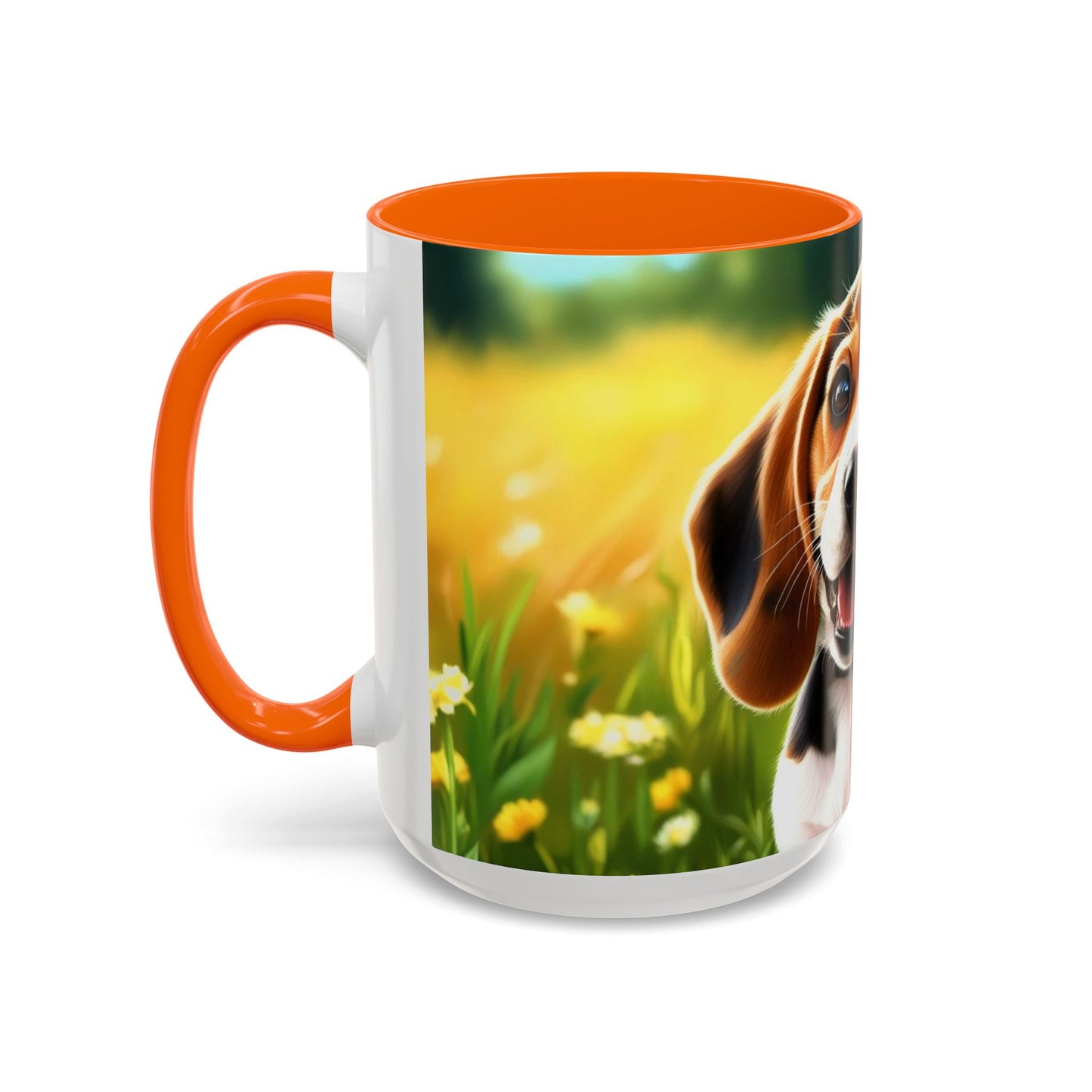 Beagle Accent Coffee Mug - Perfect Gift for Dog Lovers