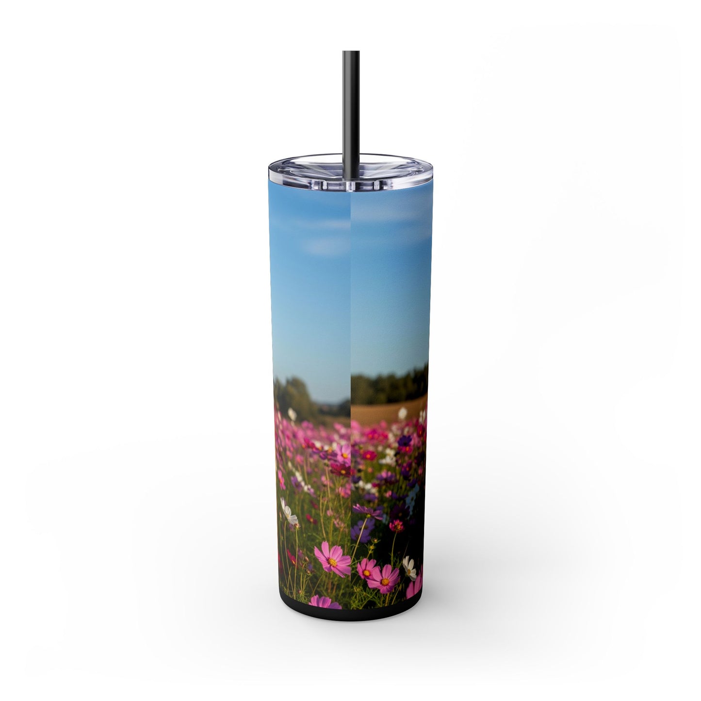 Spanish Mastiff Skinny Tumbler with Straw, 20oz