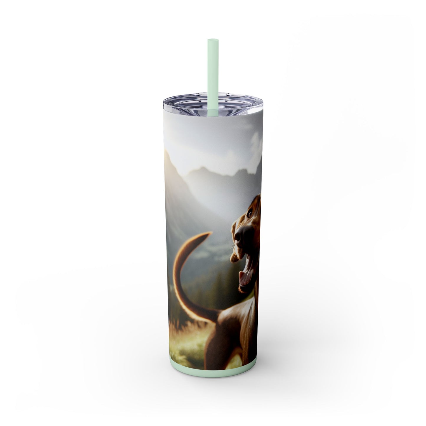 Bavarian Mountain Scent Hound Tumbler with Straw, 20oz