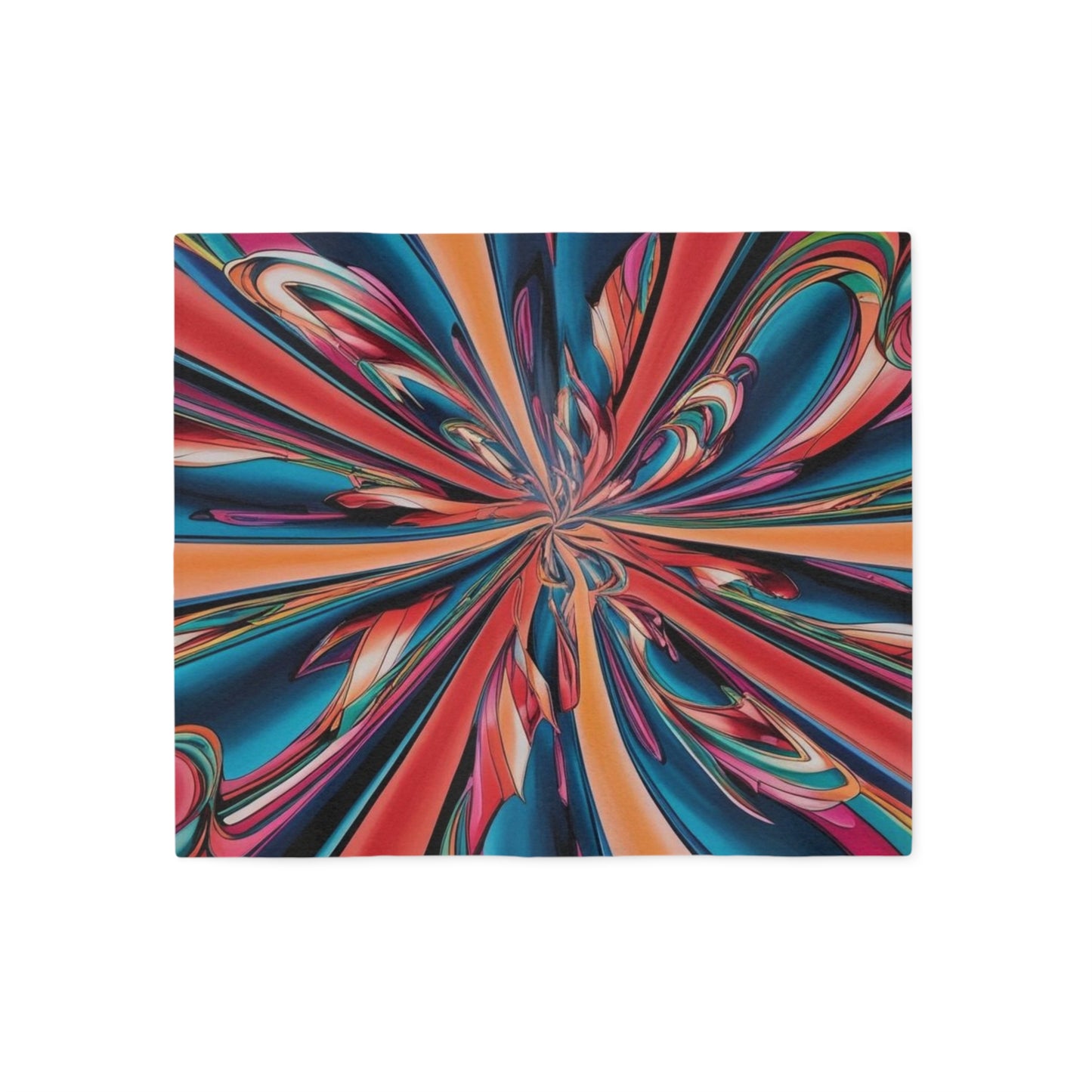 Optical Illusion Sweatshirt Blanket