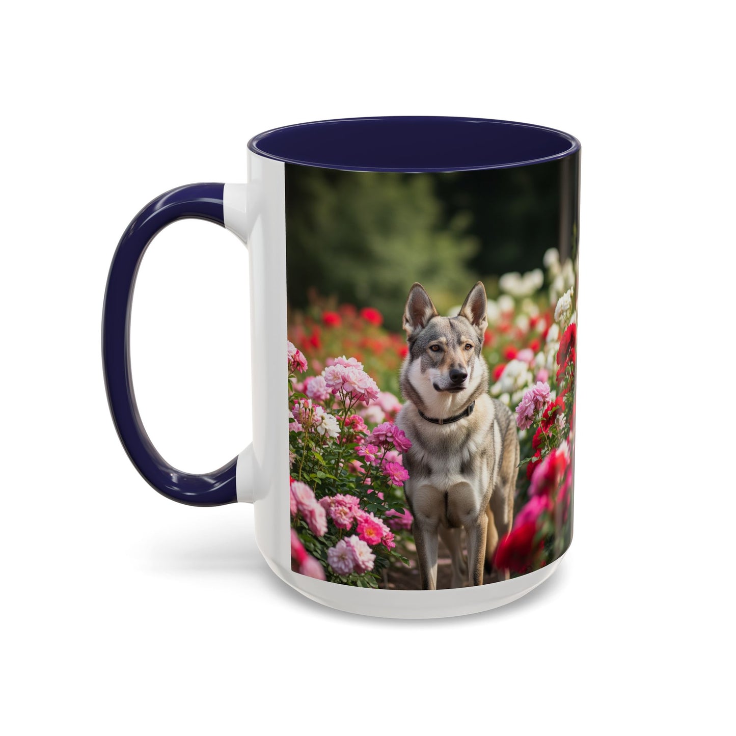 Czechoslovakian Vlcak Accent Coffee Mug - Perfect Gift for Dog Lovers