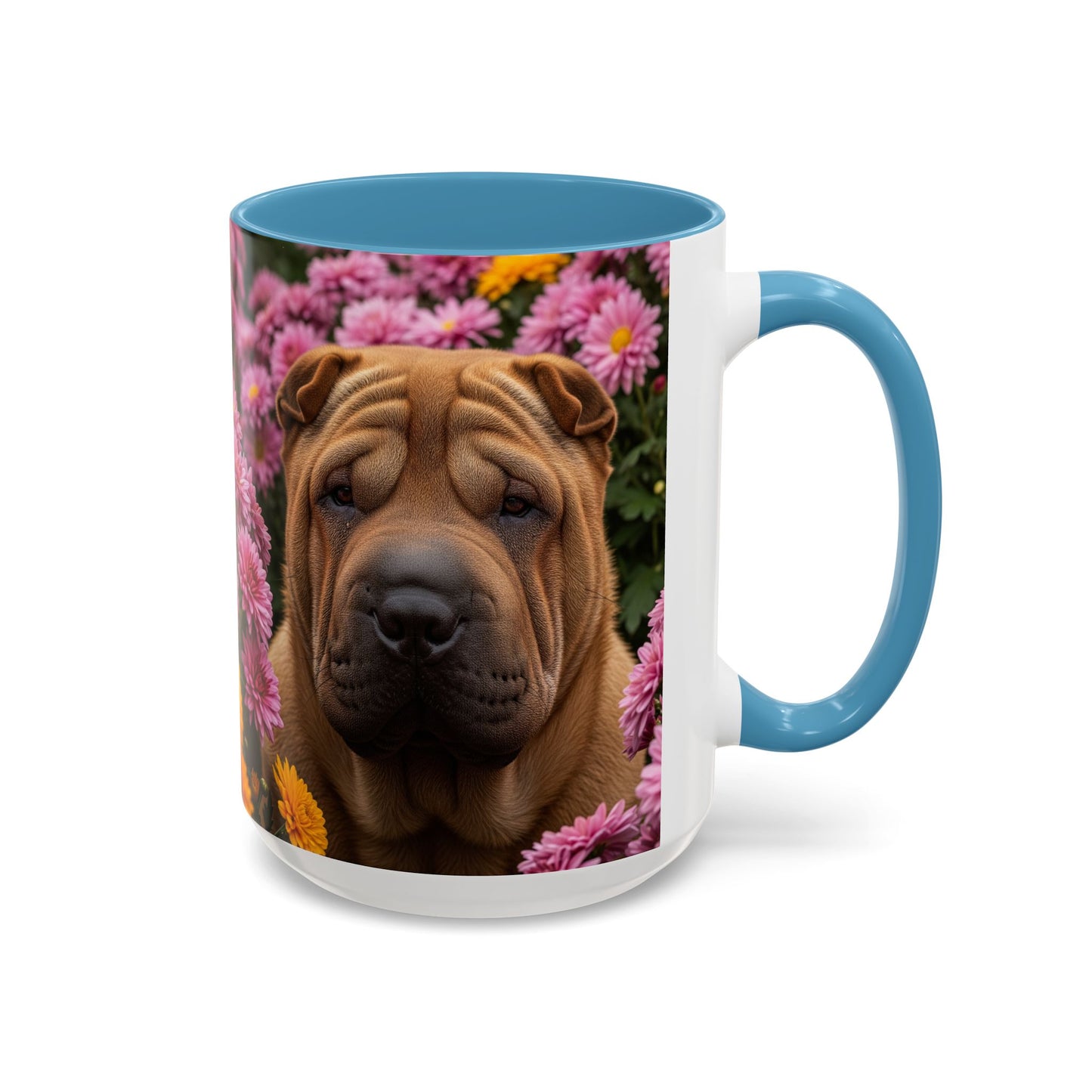 Shar-Pei Accent Coffee Mug - Perfect Gift for Dog Lovers