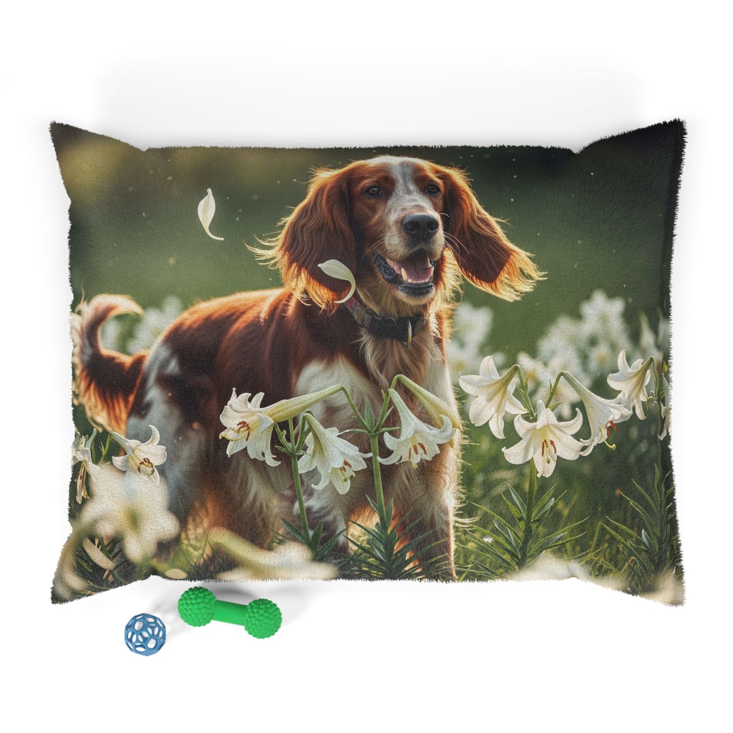 Irish Red and White Setter Pet Bed